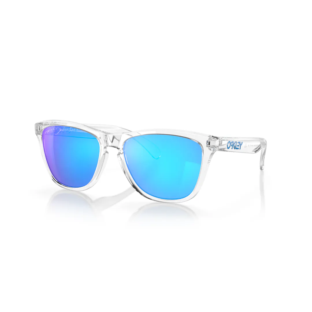 Oakley Frogskins 0OO9013 Solbriller - Transparent Spejlede Linser billede
