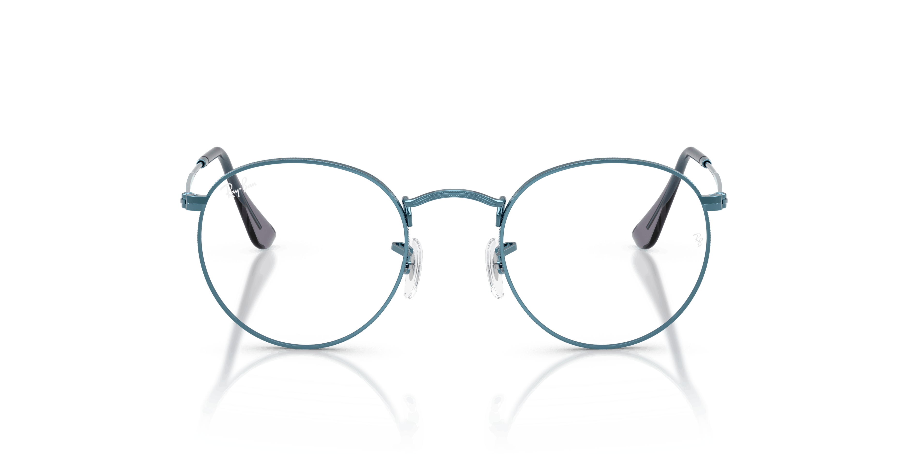 Front, Ray-Ban Round Metal RX 3447V Glasses