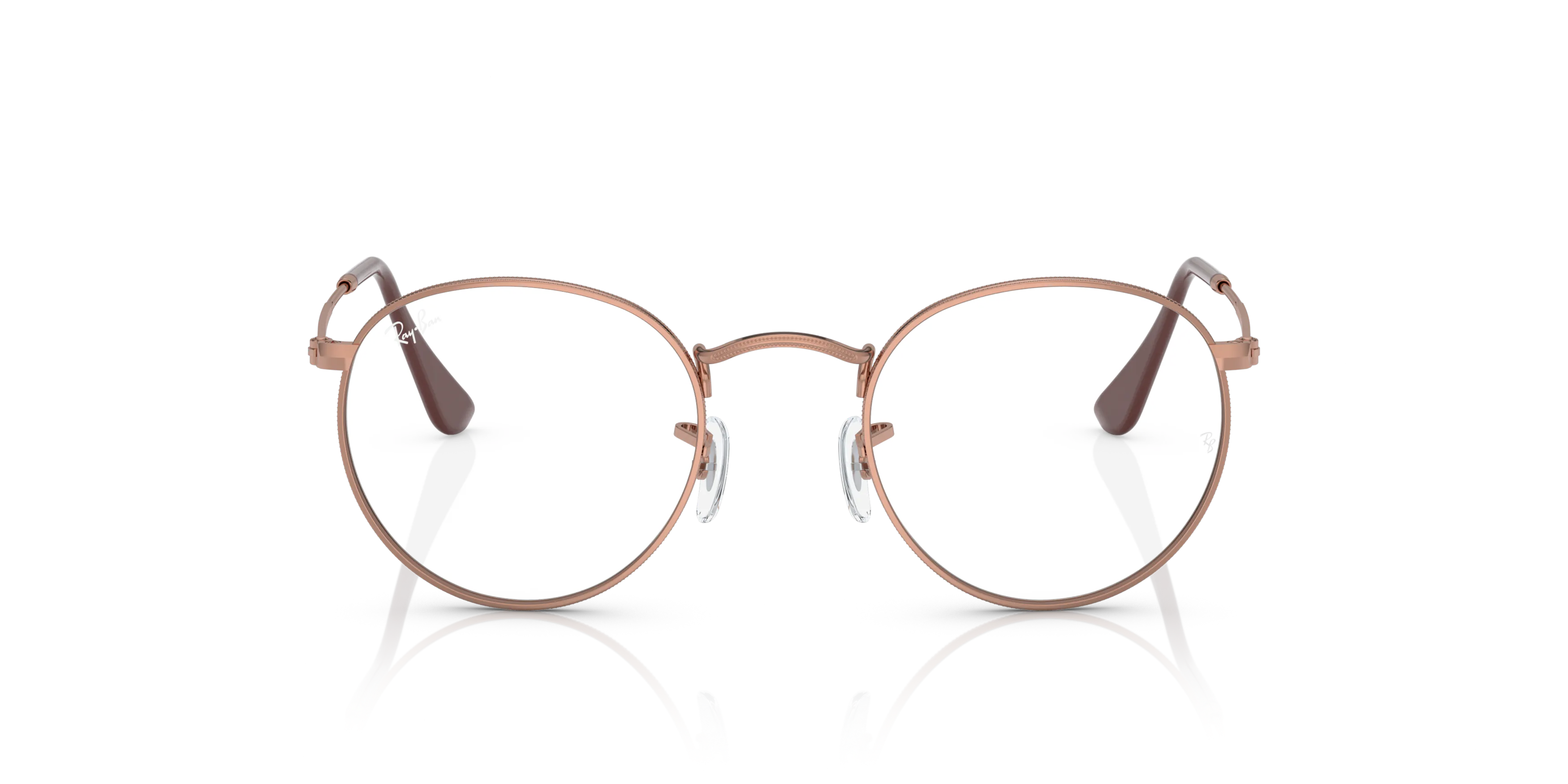 Front, Ray-Ban Round Metal 0RX3447V 3094 Briller