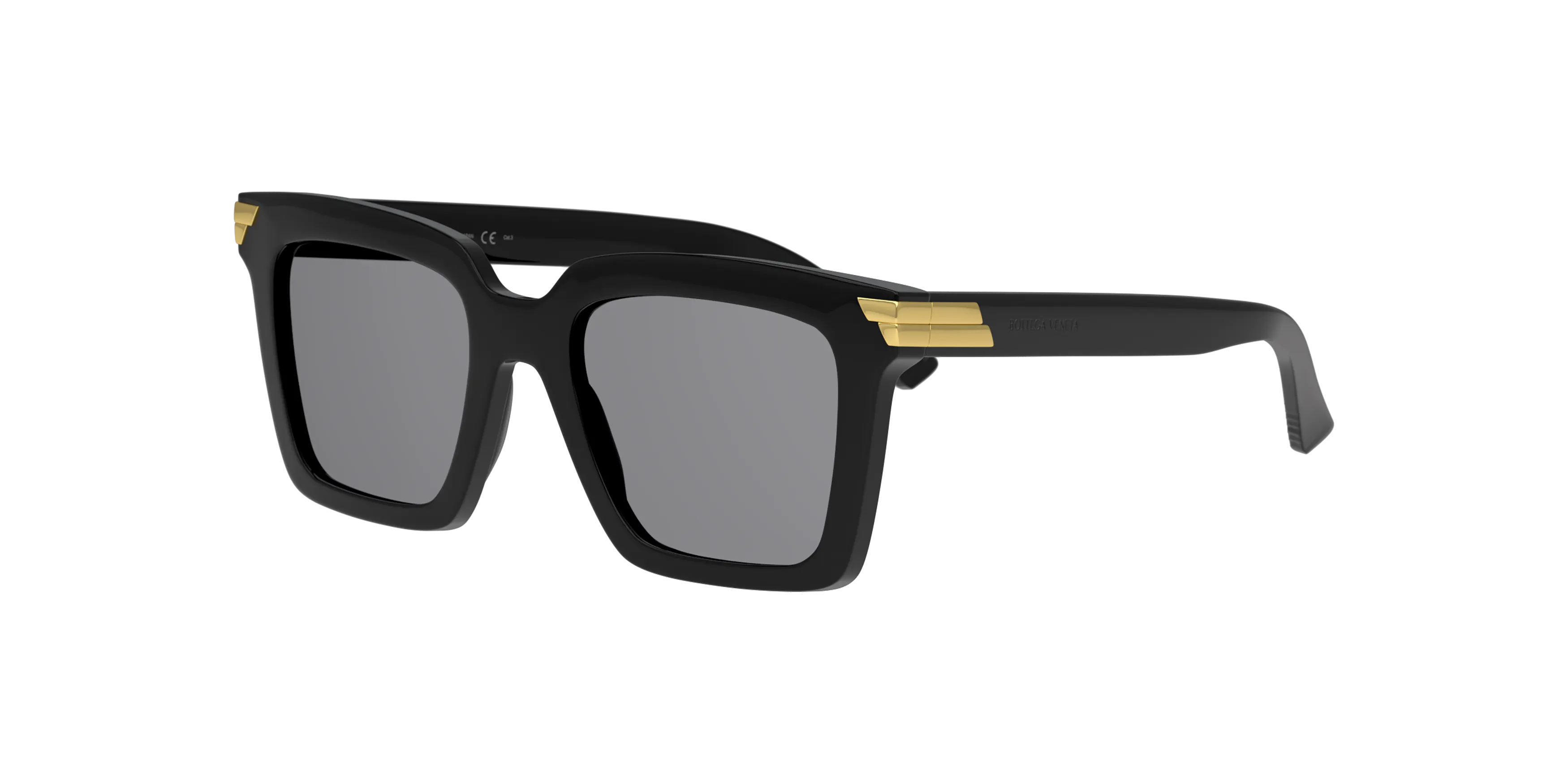 Angle_Left01, Bottega Veneta BV1005S 001 Solbriller