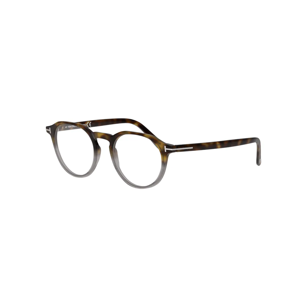 Tom Ford FT5833-B Men's Glasses, Tortoiseshell, Size 49