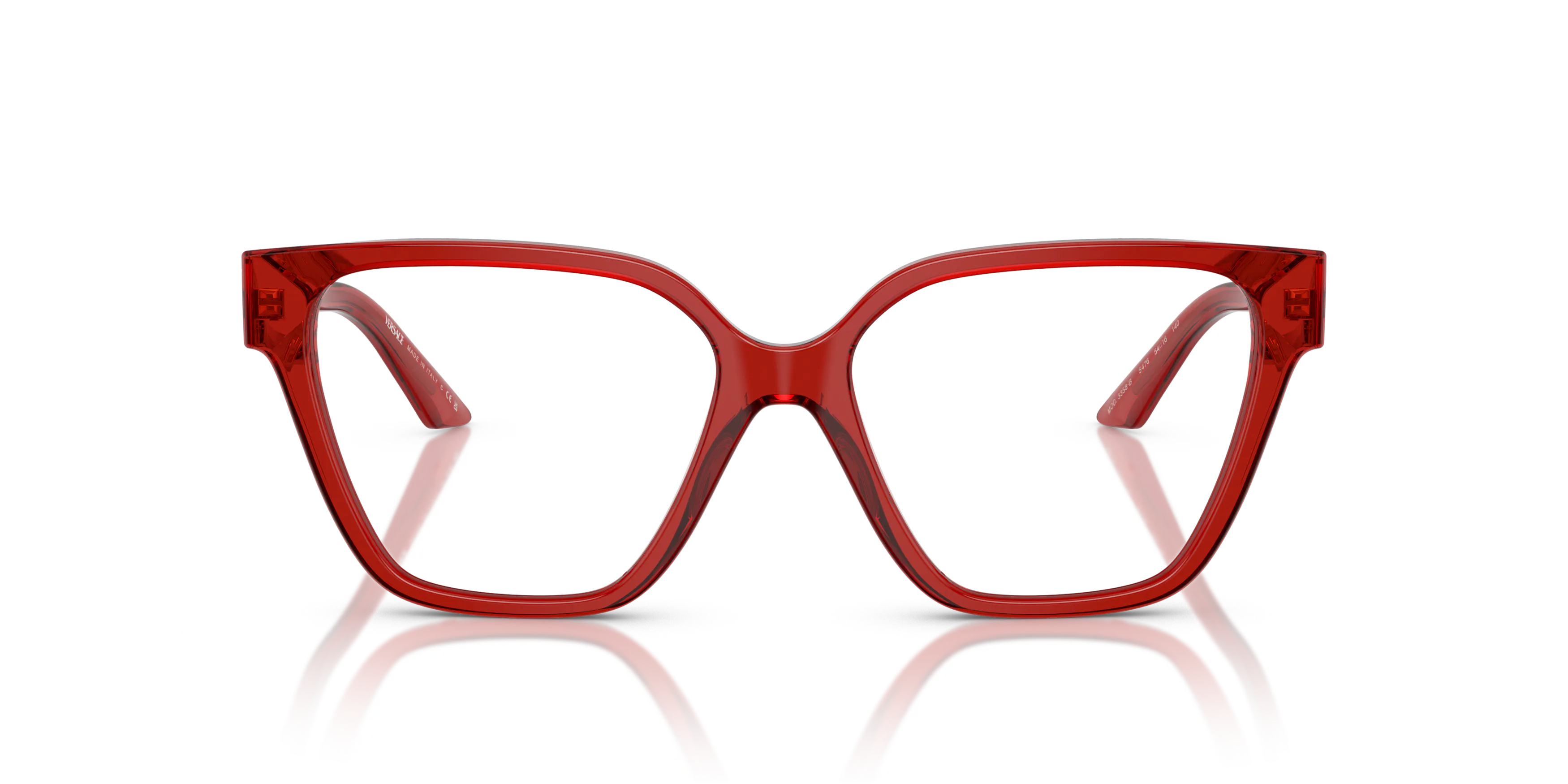 Front, Versace 0VE3358B 5476 Glasögonbåge