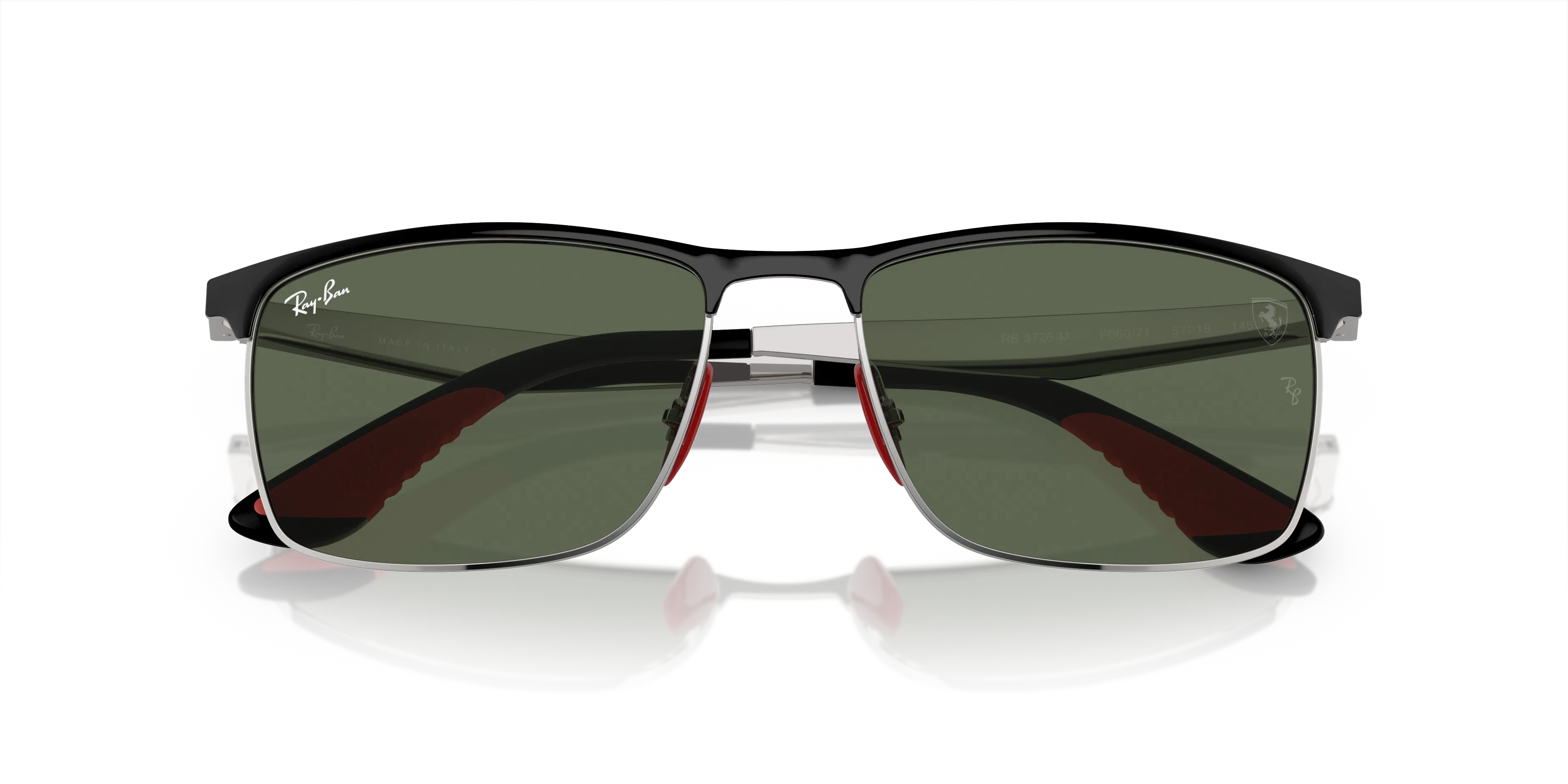 Ray-Ban RB3726M Scuderia Ferrari Collection rectangle Sunglasses