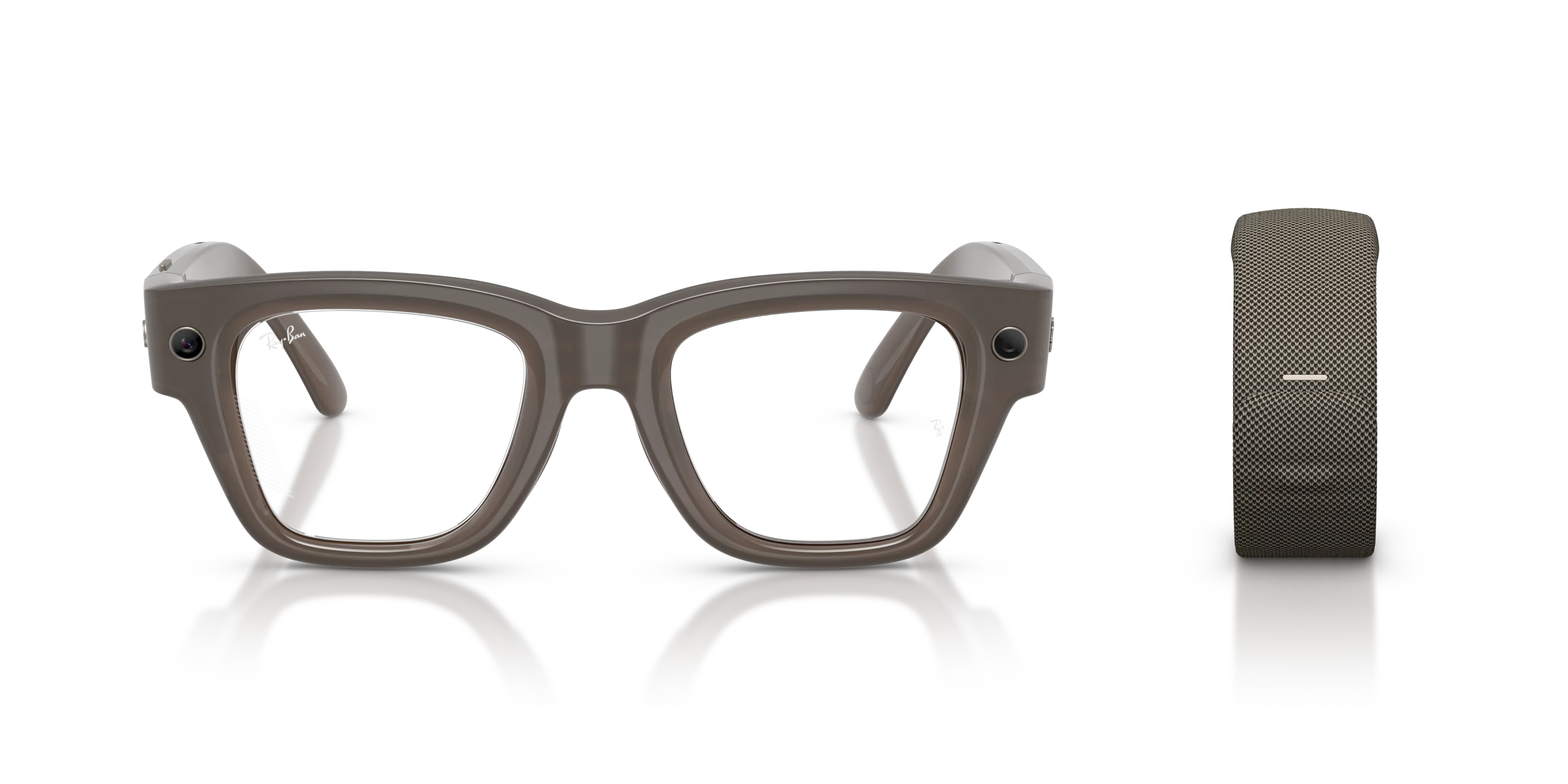 Front, Meta Ray-Ban Display (Large) with Transitions® lenses