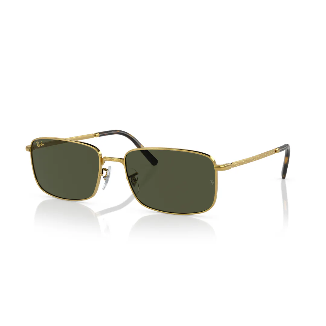 Ray-Ban 0RB3717 Solbriller - Firkantede Guld