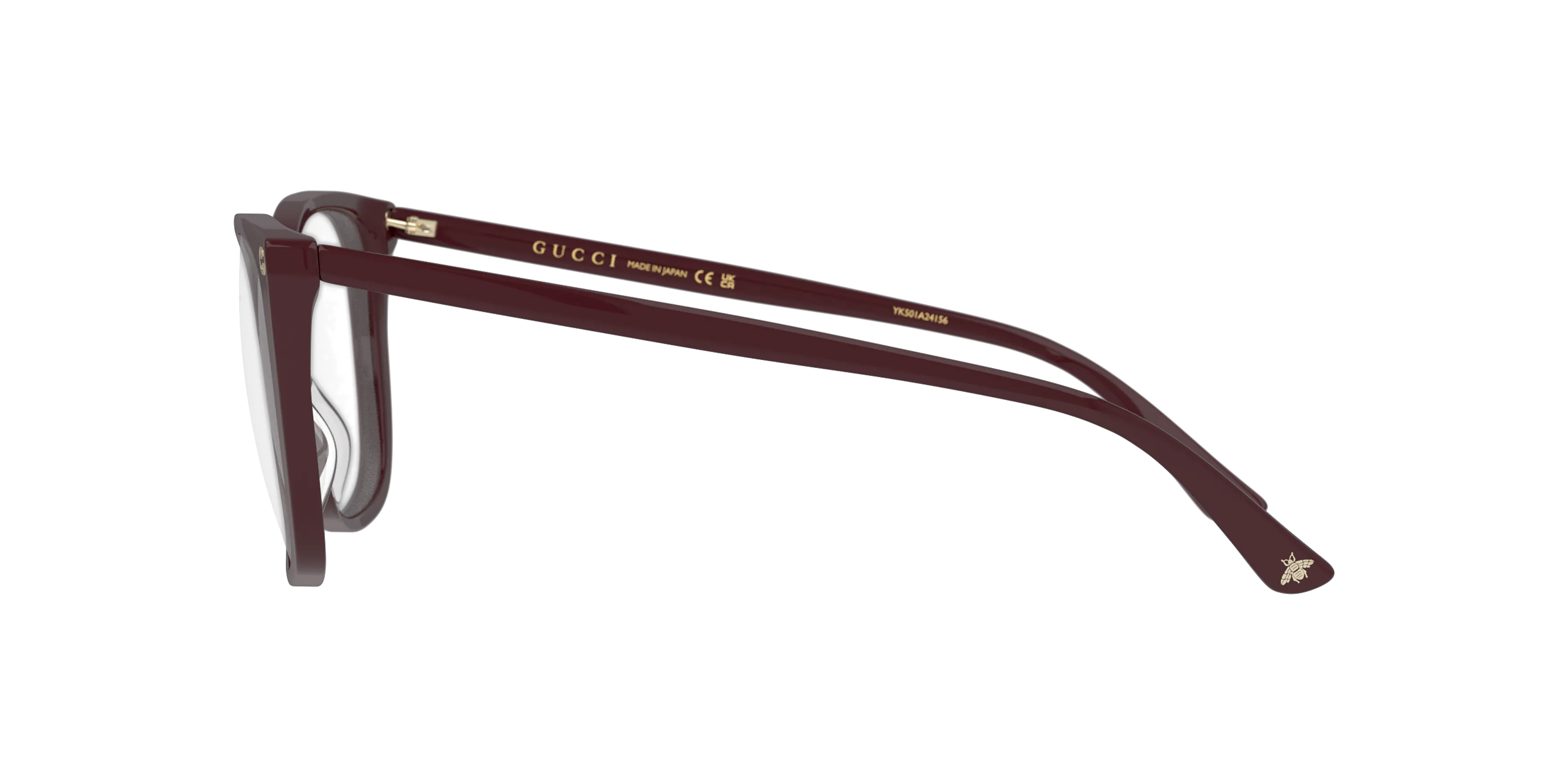 Angle_Left02, Gucci GG0026O 012 Glasögonbåge