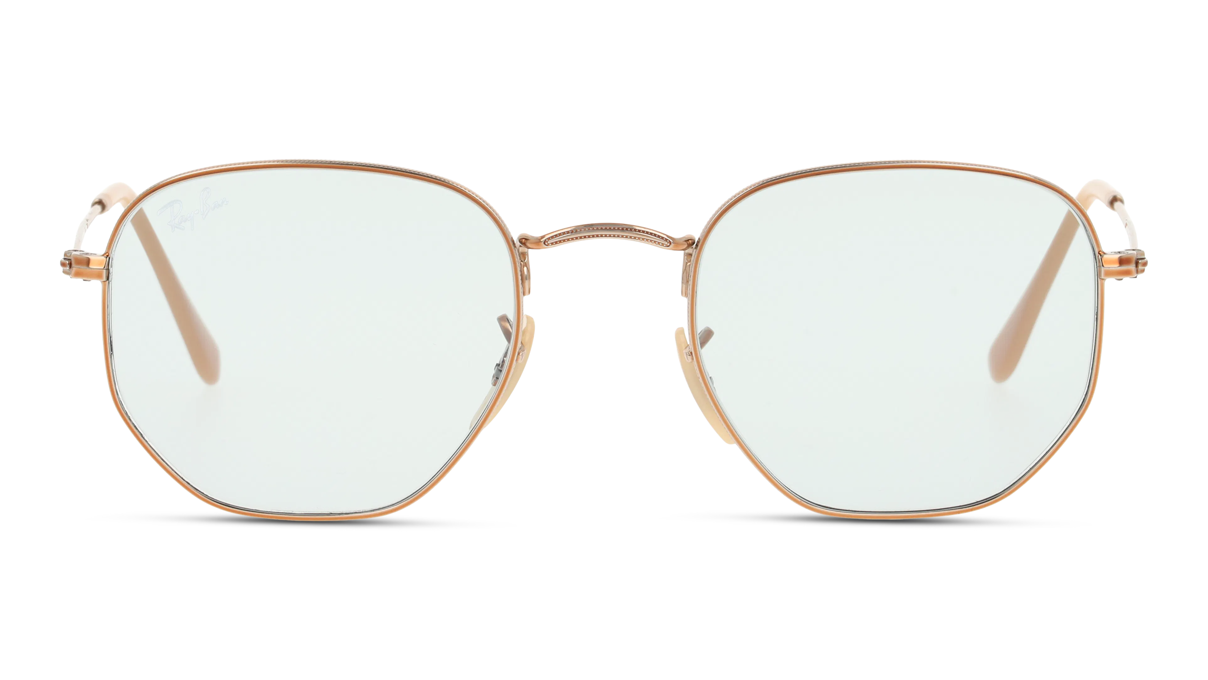 Front, RAY-BAN Hexagonal Washed Evolve RB3548N 91310Y