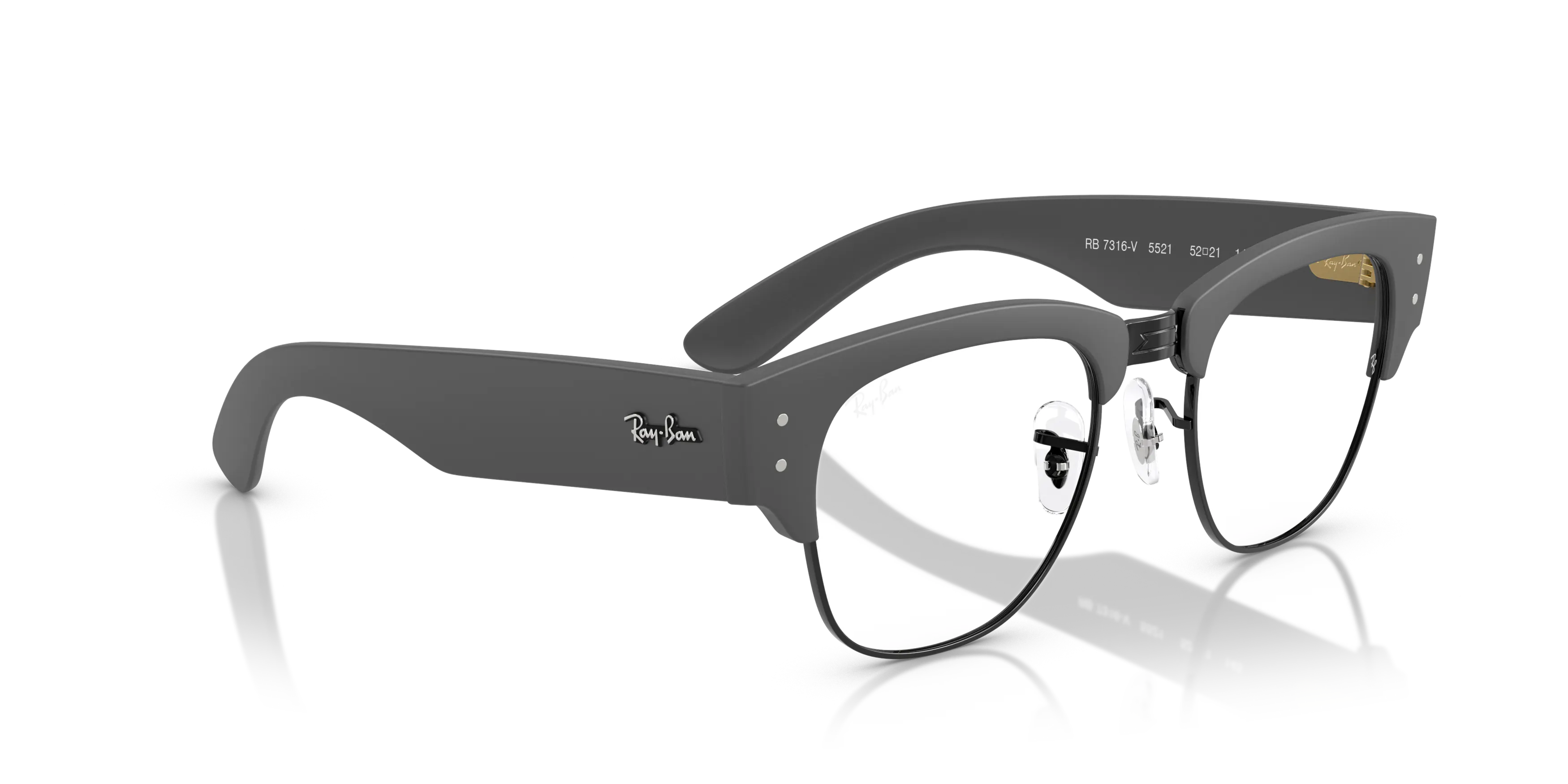 Ray-Ban RB7316V Mega Clubmaster Glasses Liteforce square Glasses 