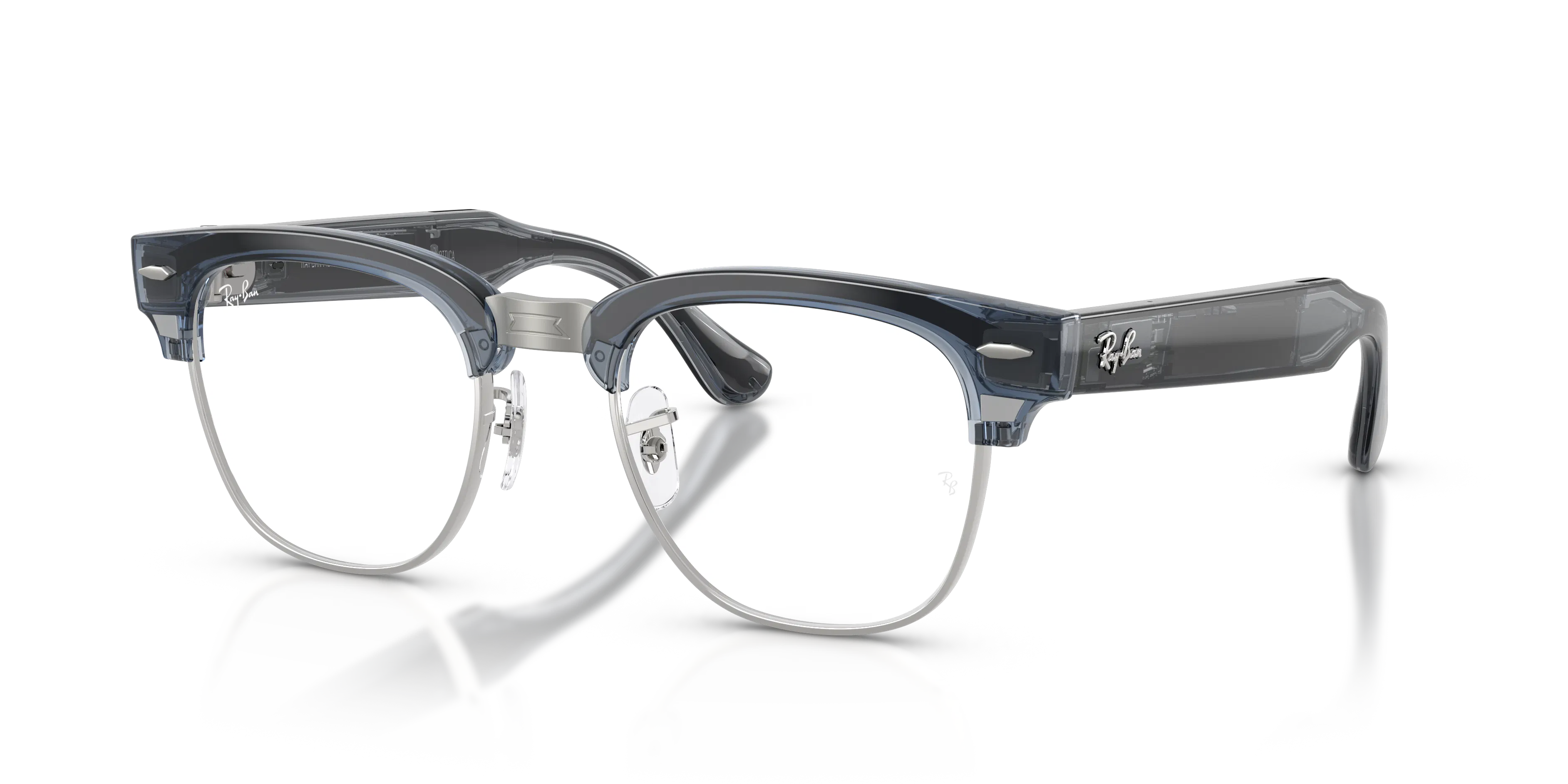 Angle_Left01, Ray-Ban Meta Audio Clubmaster Optics RW 7004V