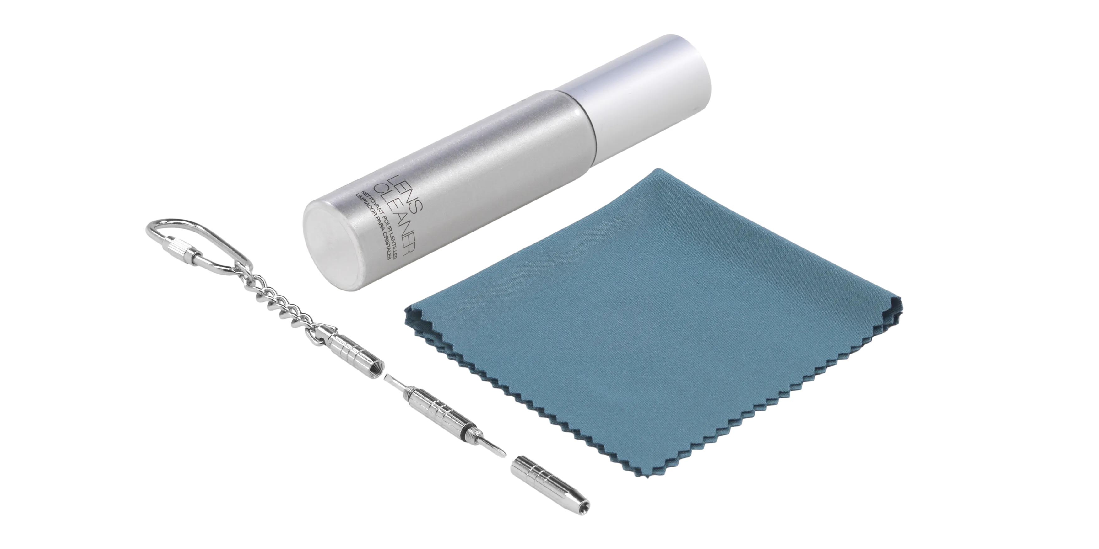 Front, Vision Express Cleaning Kit