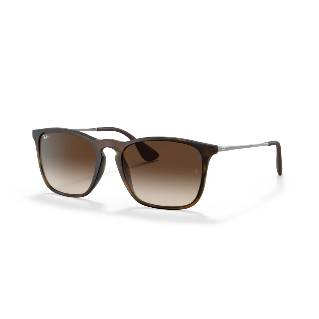 Ray-Ban Chris 0RB4187 Solbriller - Firkantede Skildpadde