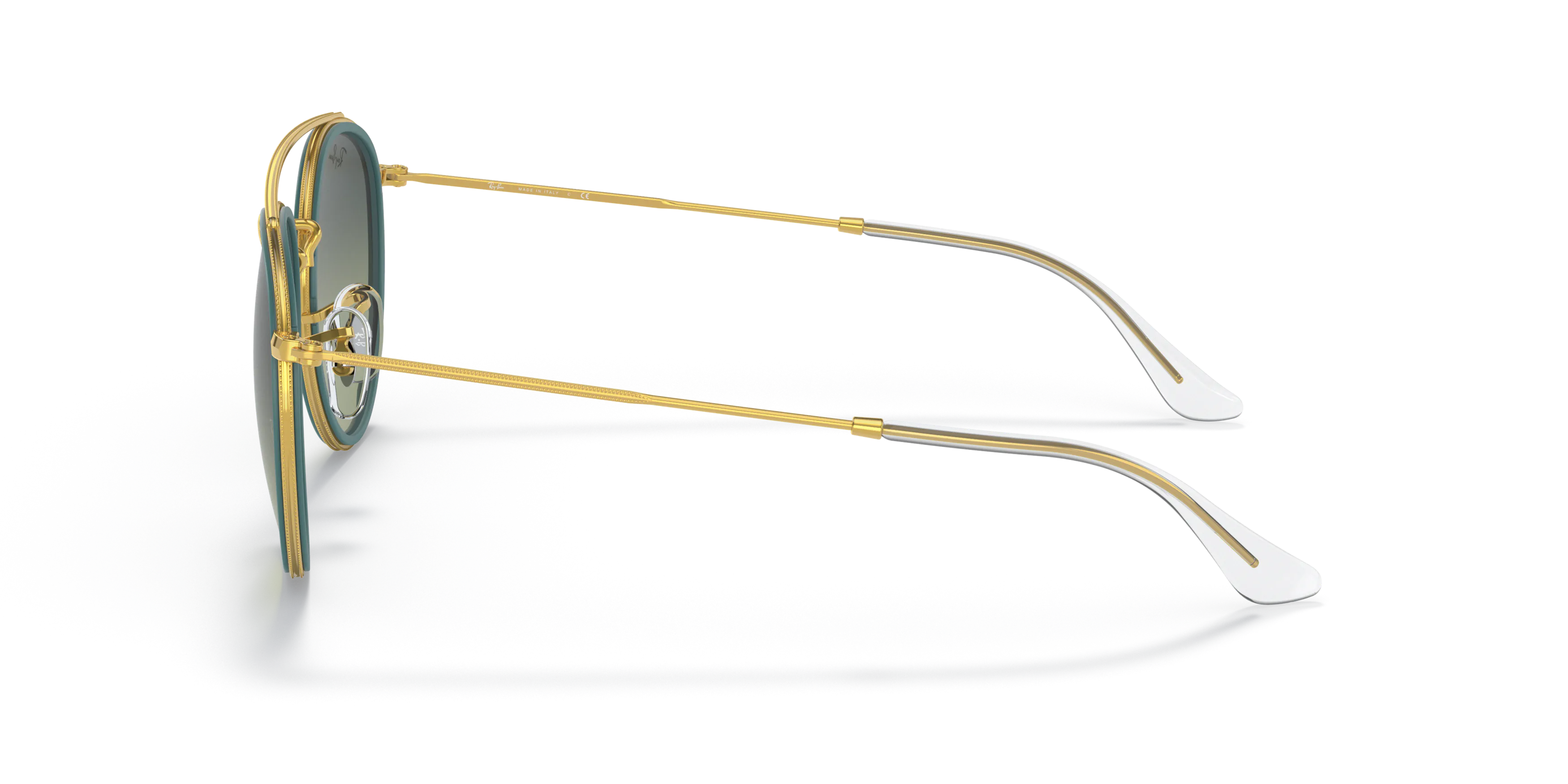 Angle_Left02, Ray-Ban Round Double Bridge RB3647N 9235BH