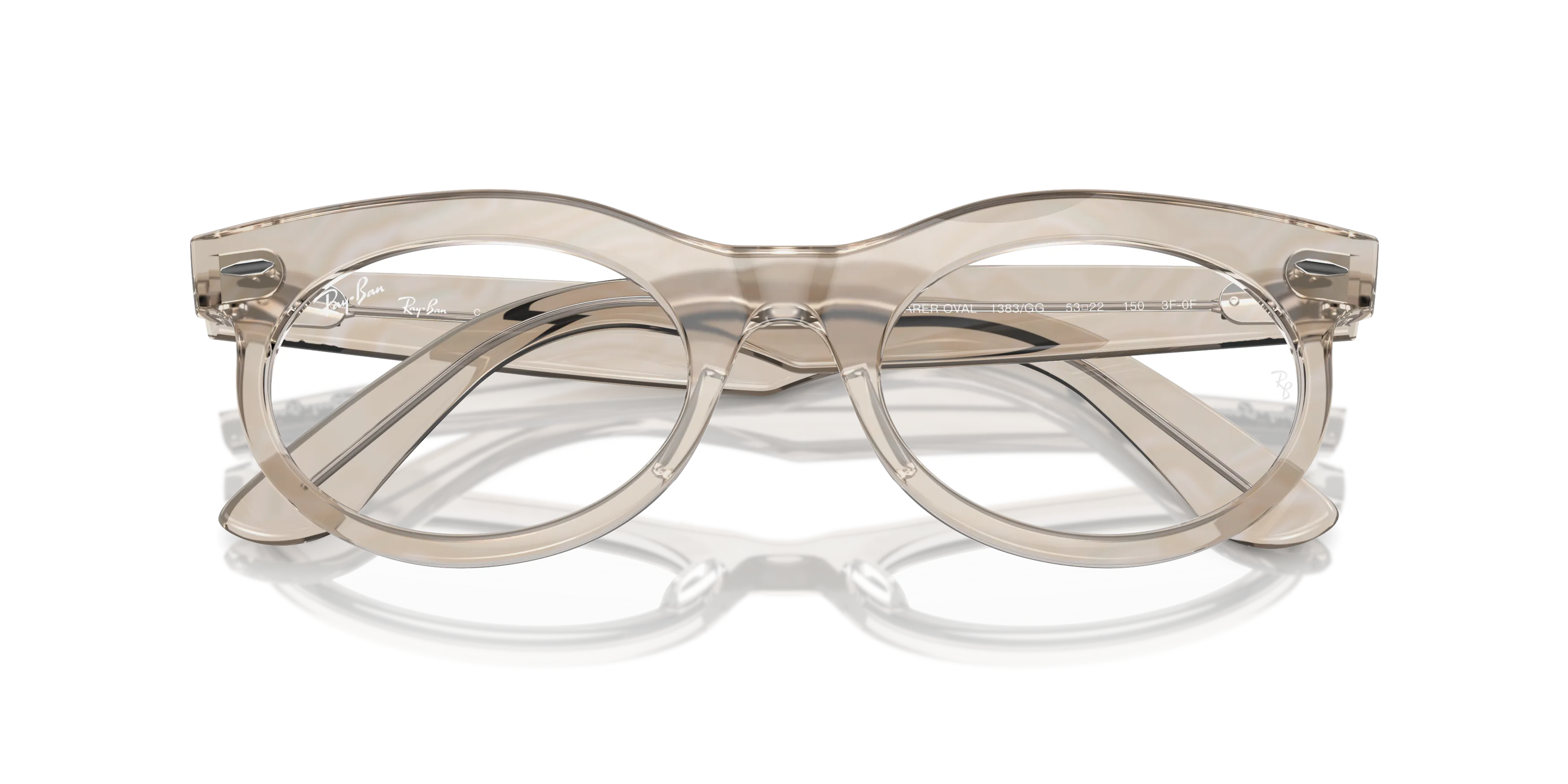 Folded, Ray-Ban Wayfarer Oval Change RB 2242