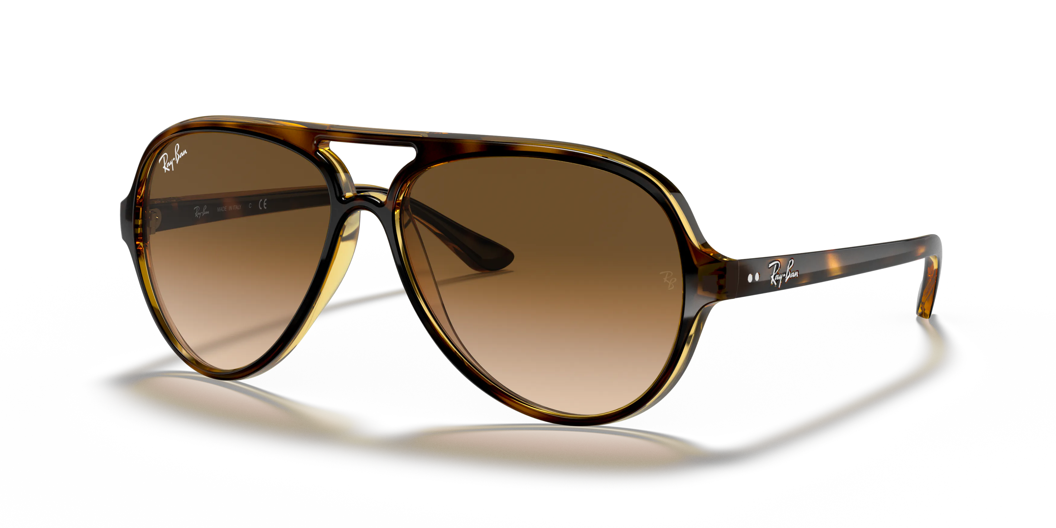 Angle_Left01, Ray-Ban Cats 5000 Classic 0RB4125 710/51 Solbriller