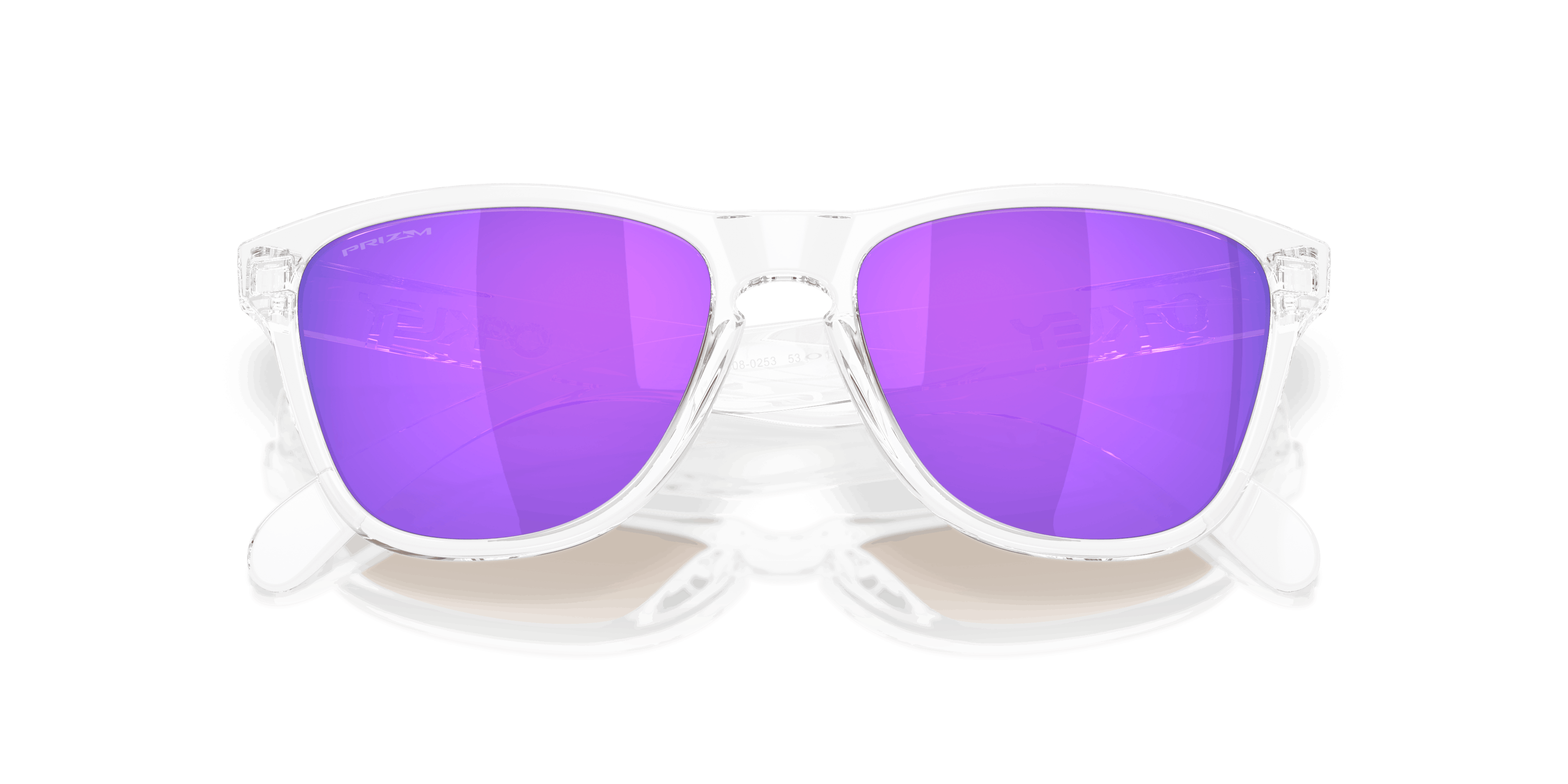 Folded, Oakley Frogskins OO 9508 Sunglasses