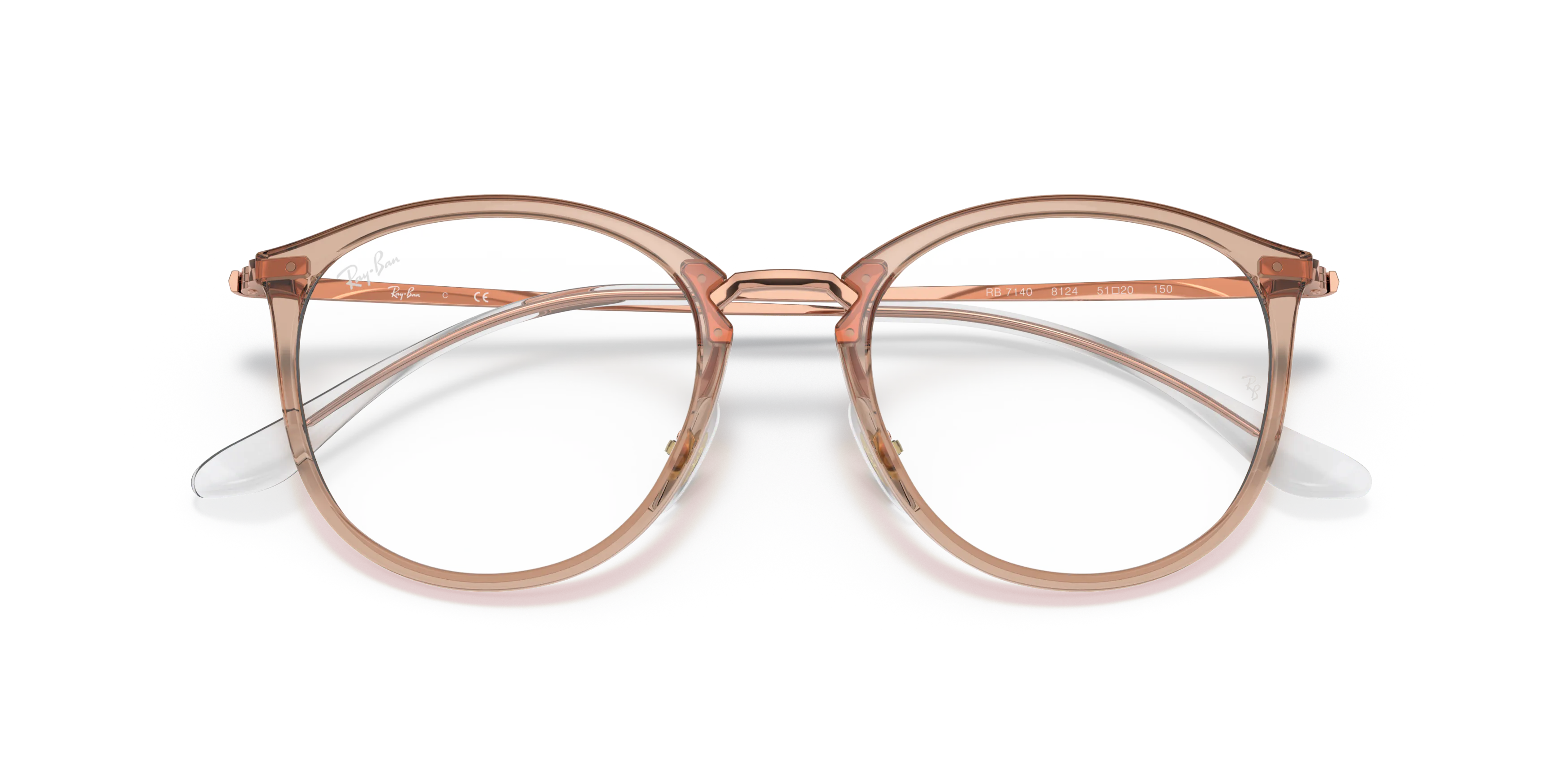 Folded, RAY-BAN Optics RX7140 8124