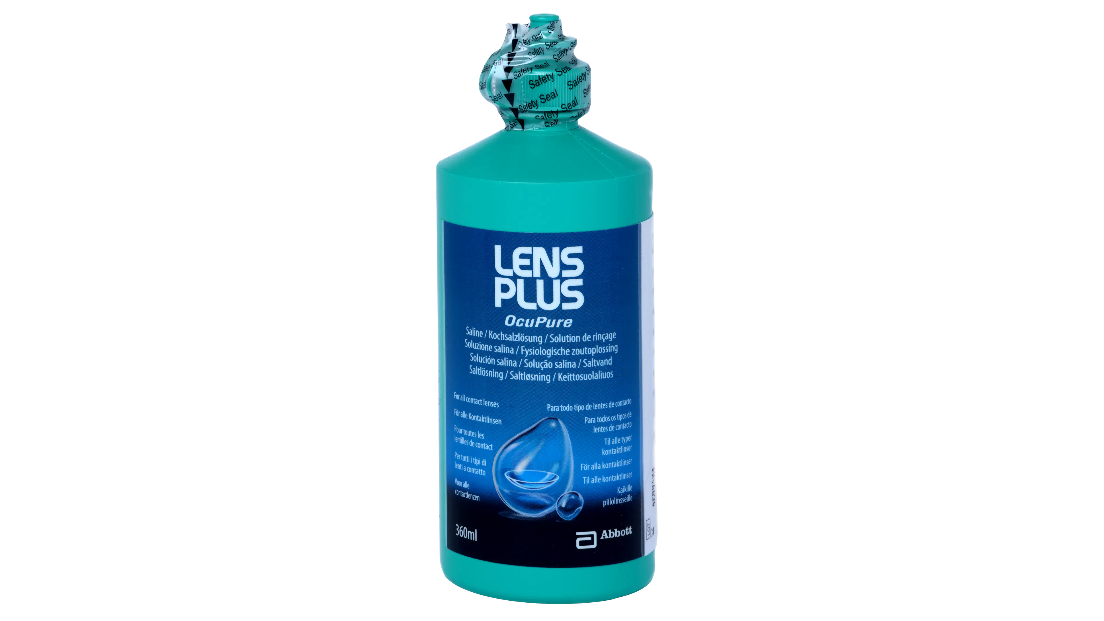 Front, Lens Plus Ocupure 360ml Rincage FLACON SIMPLE (250 À 360ML)