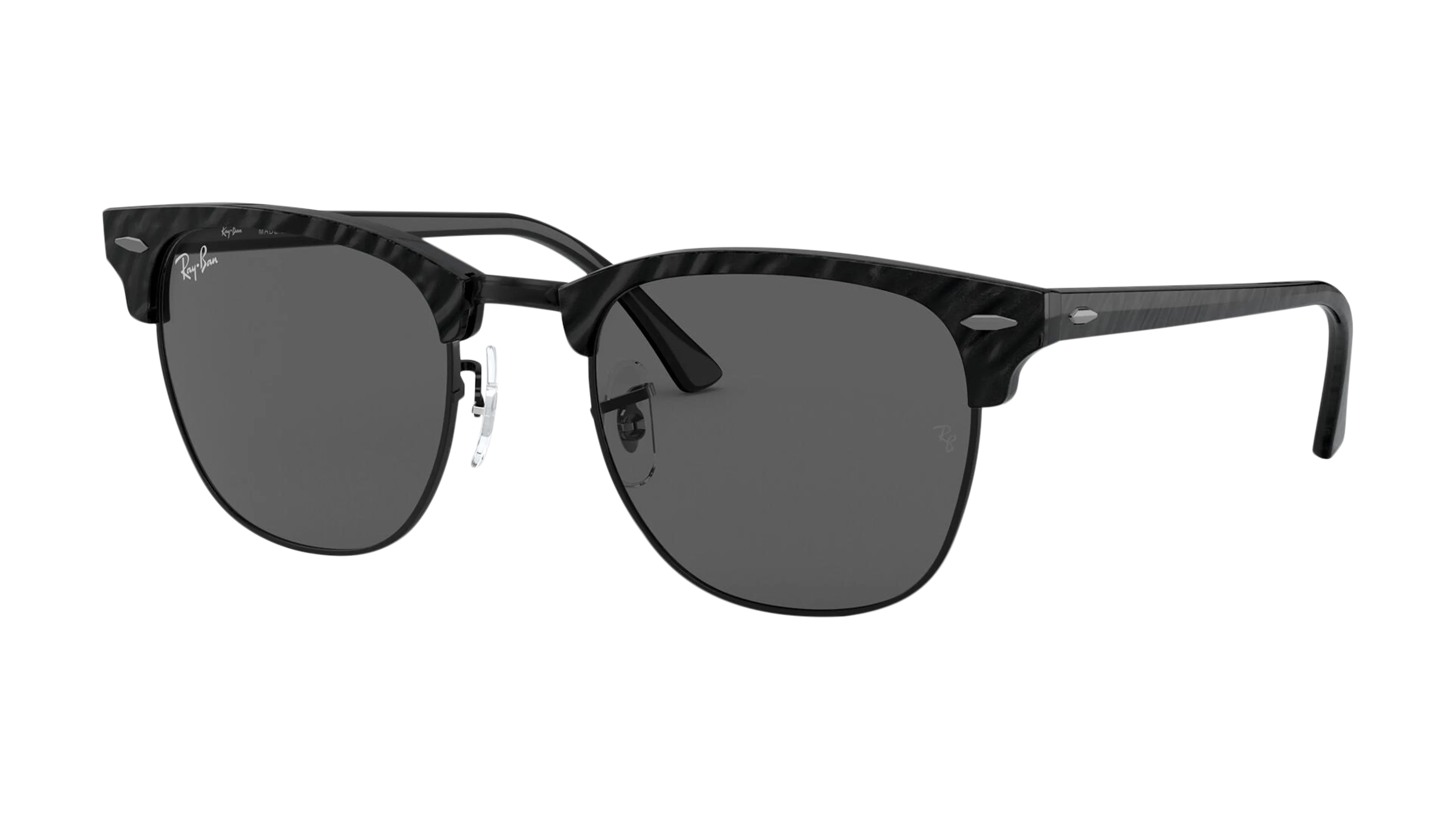 Angle_Left01, Ray-Ban Clubmaster Marble RB3016 1305B1