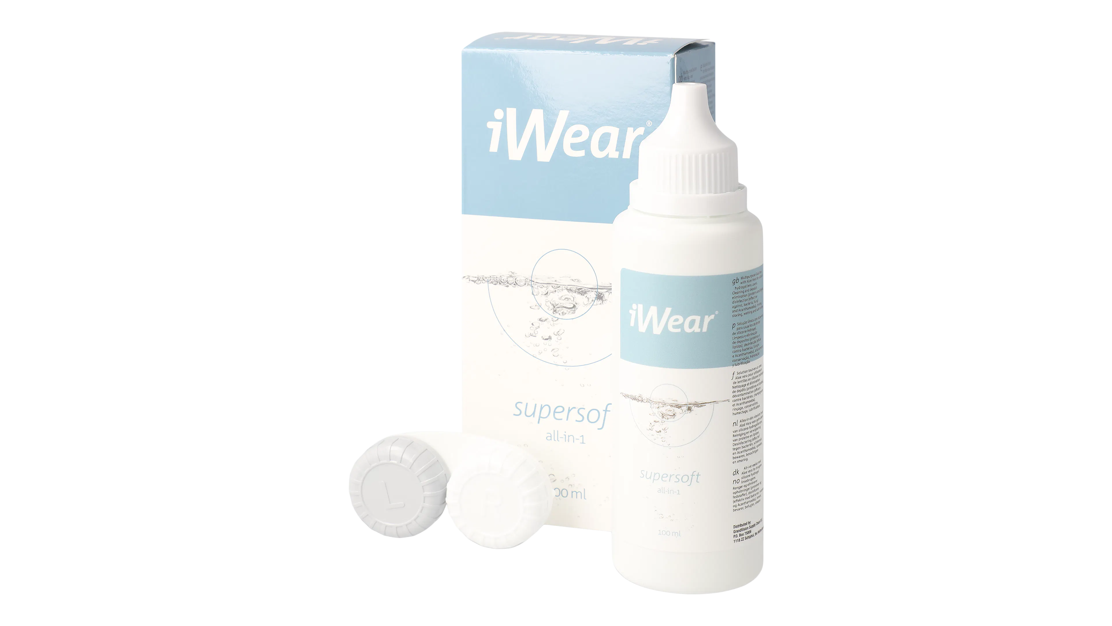 Front, iWear Supersoft 100ml Multiplas utilizacoes 100ml