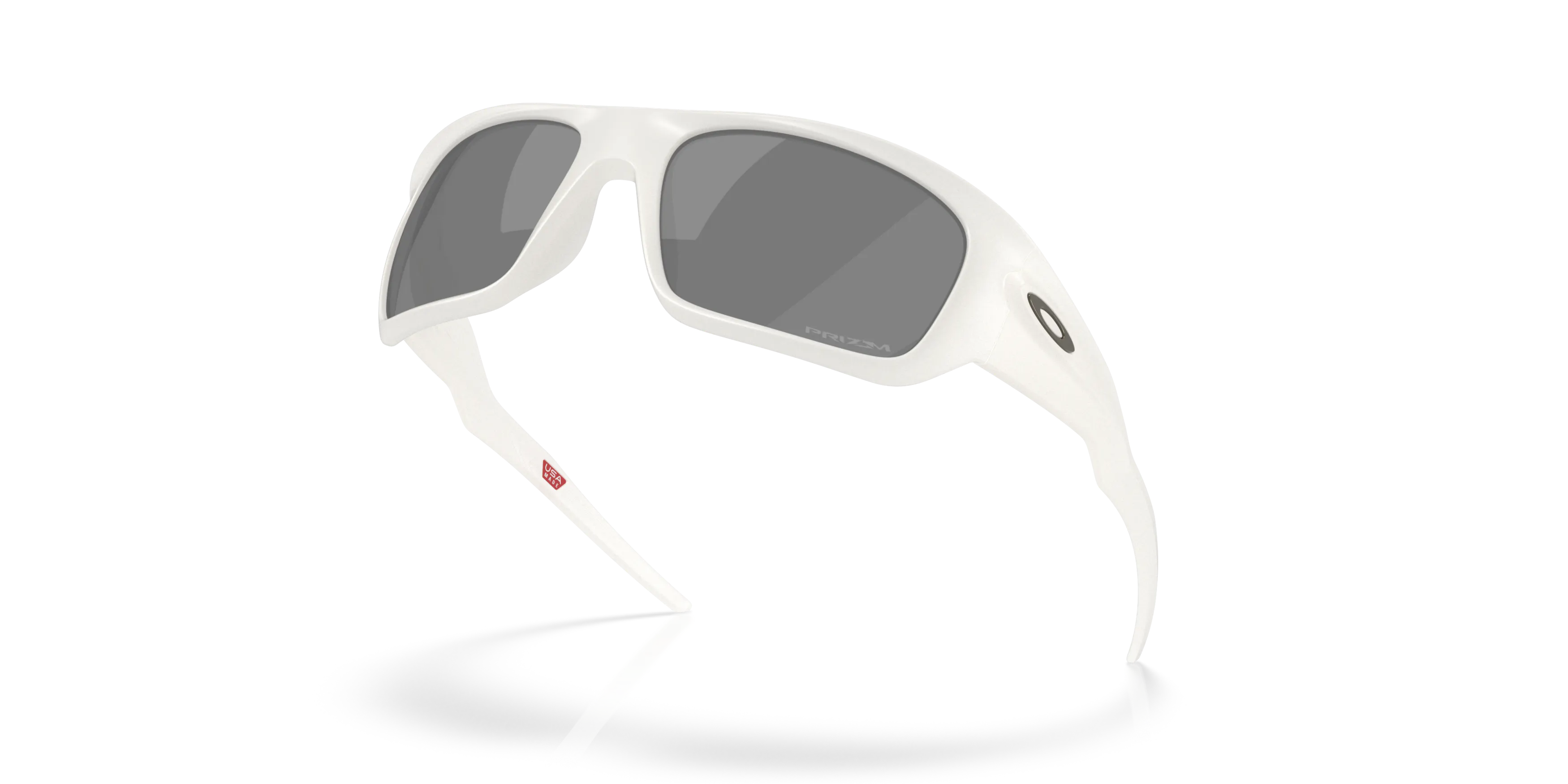 Oakley OO9486 Masseter rectangle Sunglasses with White frame and