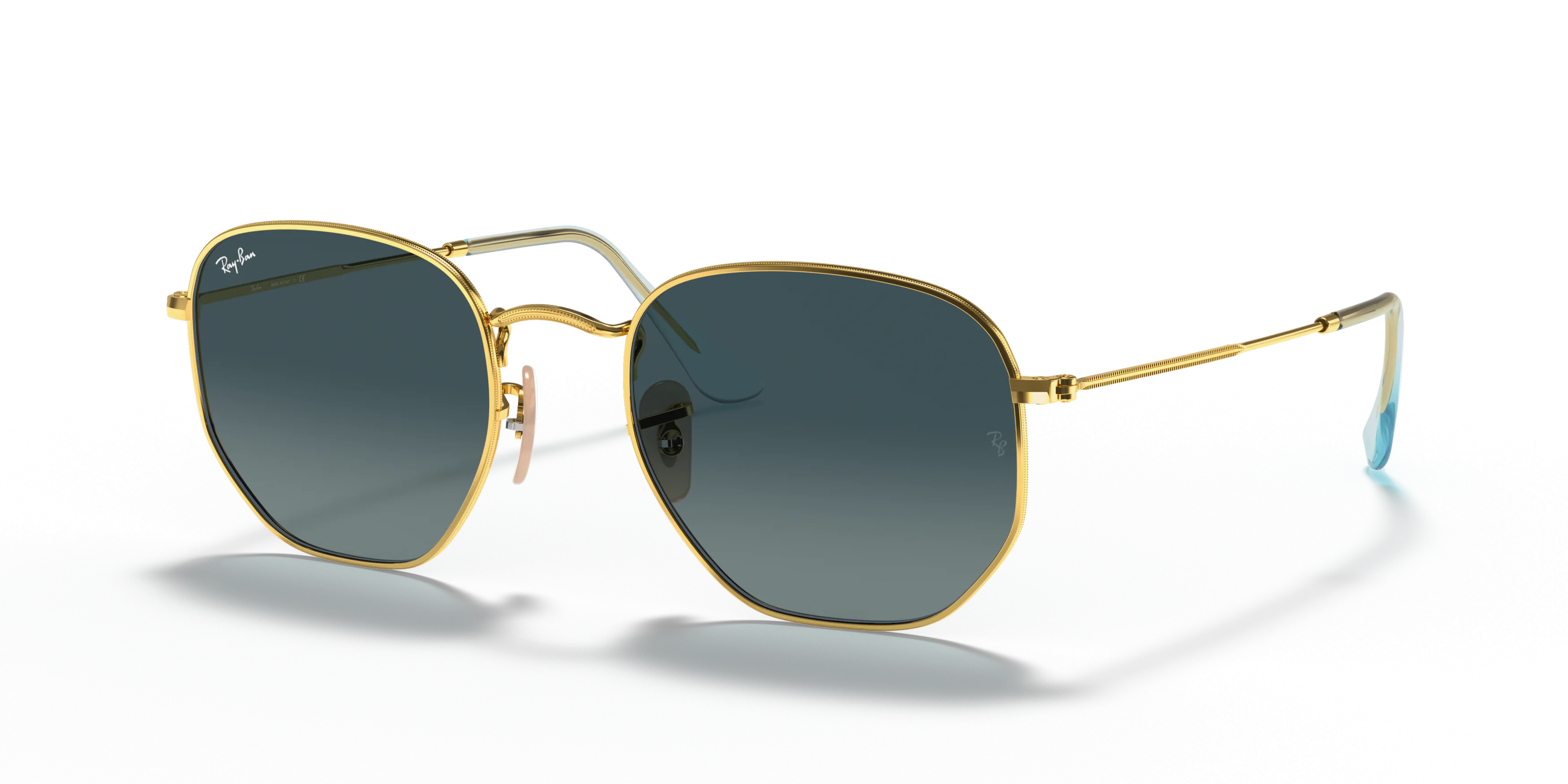 Angle_Left01, Ray-Ban Hexagonal RB3548N 91233M