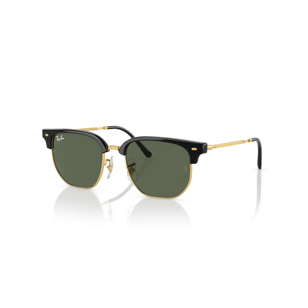 Ray-Ban Kids 0RJ9116S Solbriller - Runde Sort Ray-Ban Kids 0RJ9116S Solbriller - Runde Sort