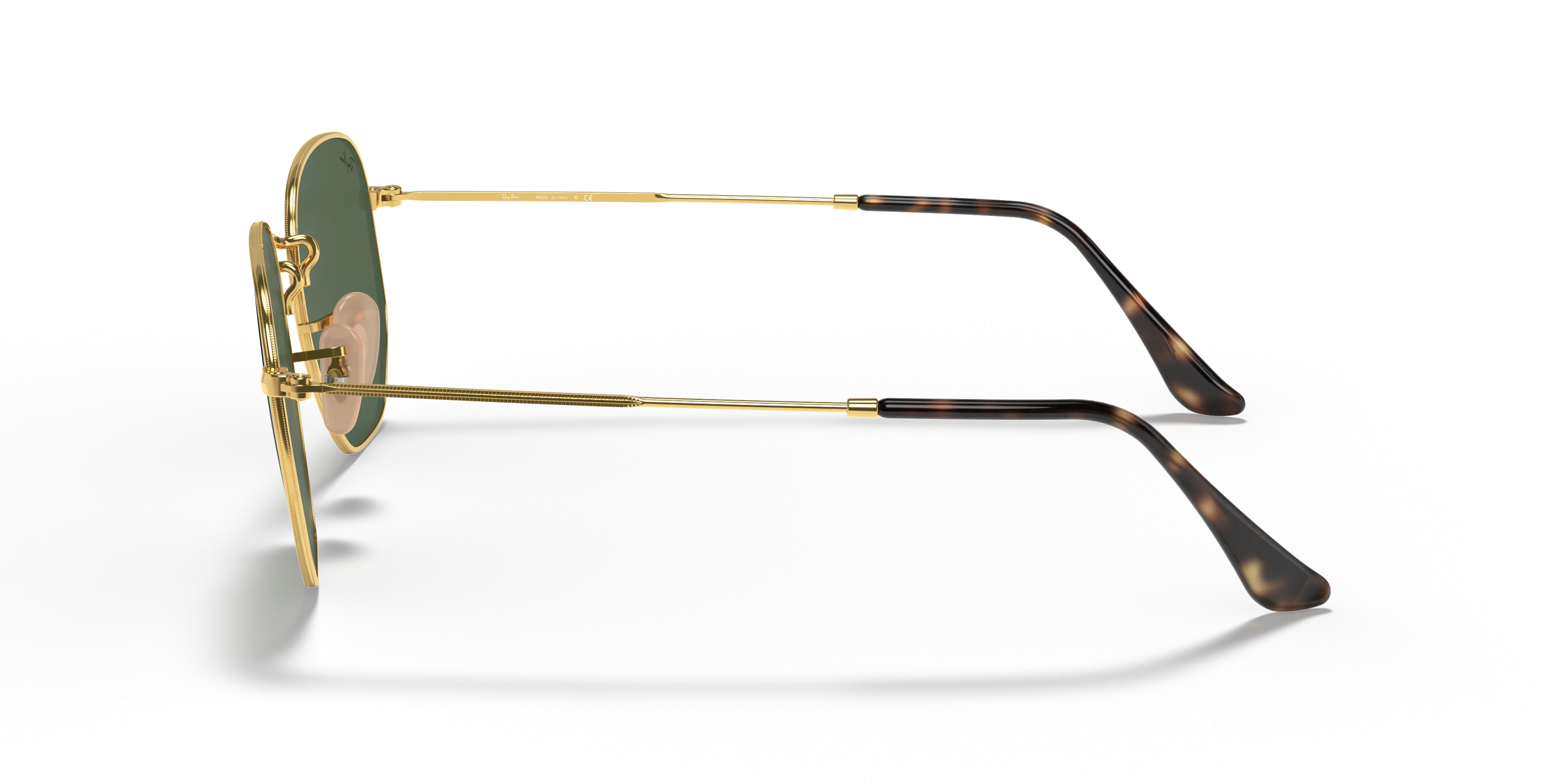 Angle_Left02, Ray-Ban Hexagonal Flat Lenses RB3548N 001