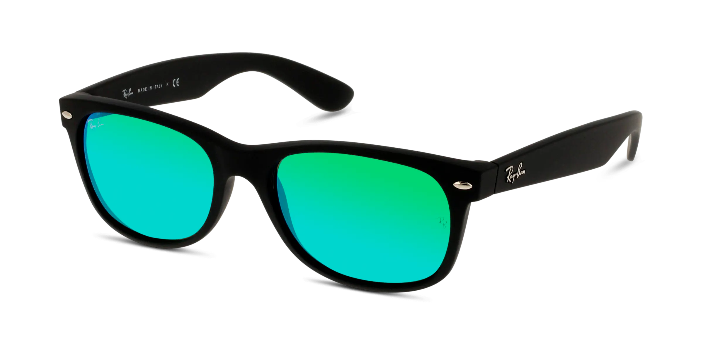 Angle_Left01, Ray-Ban New Wayfarer Flash RB2132 622/19