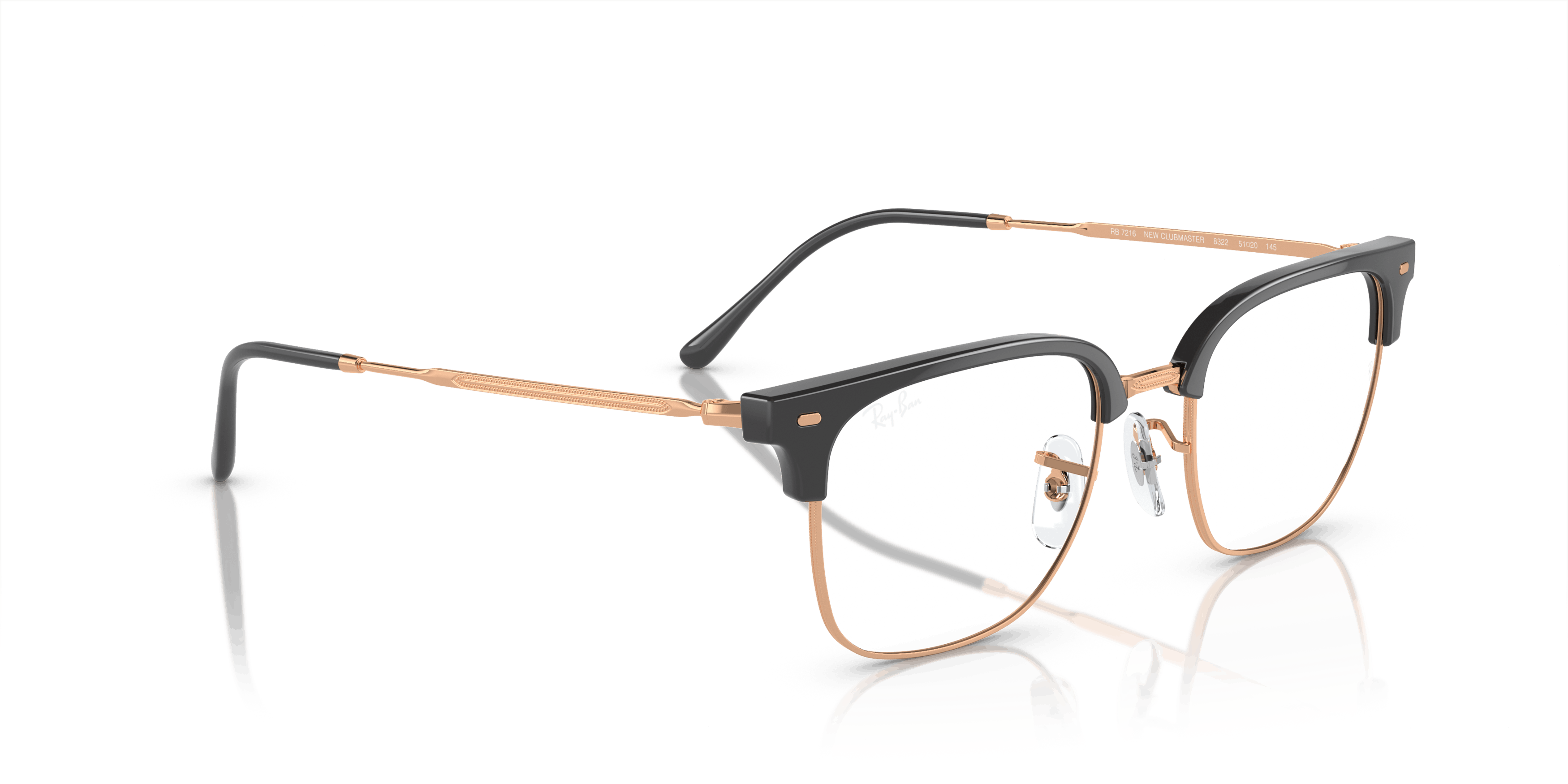 Detail05, Ray-Ban New Clubmaster 0RX7216 8322 Briller