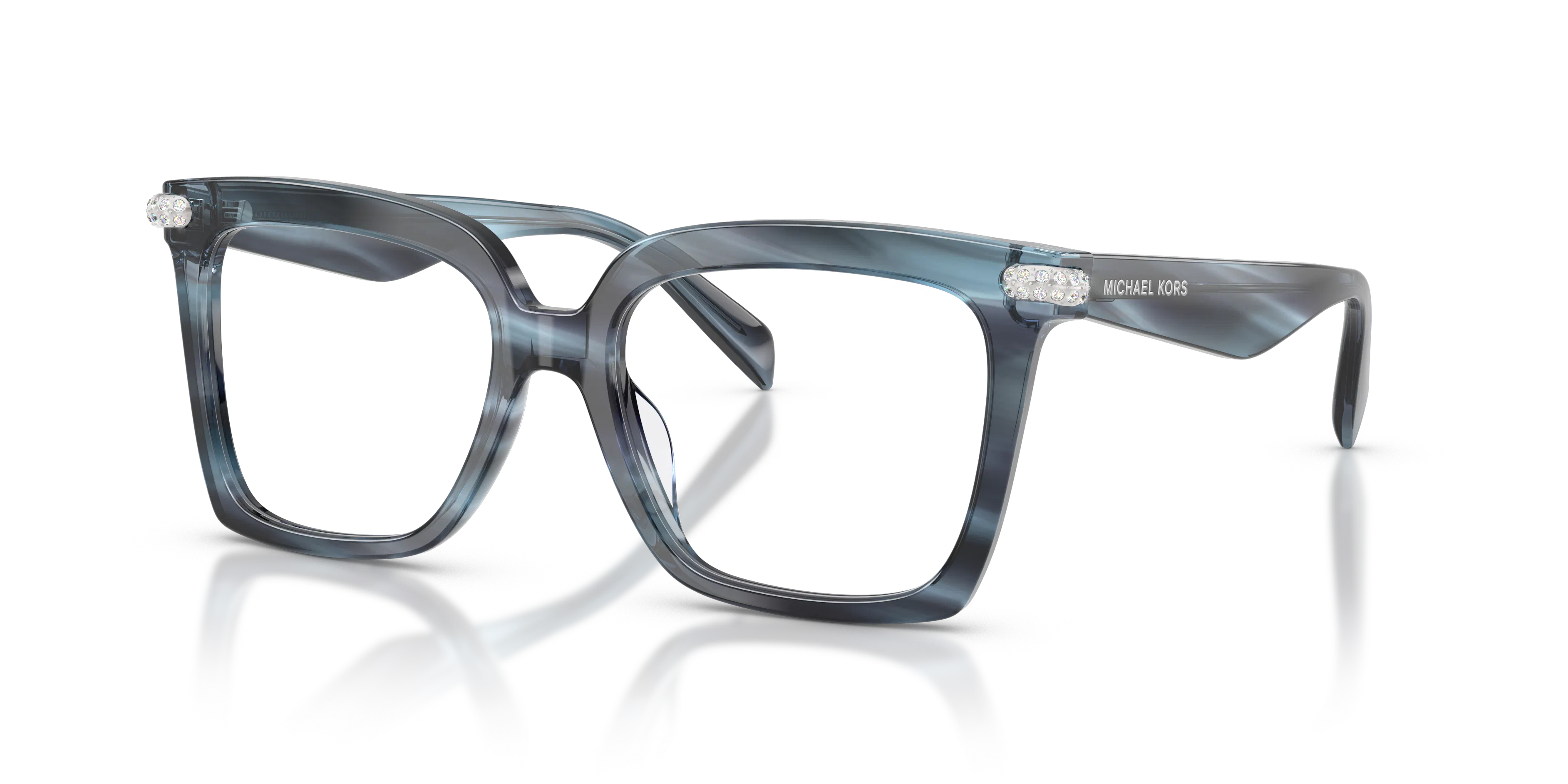 Angle_Left01, Michael Kors Exumas MK 4191BU Glasses