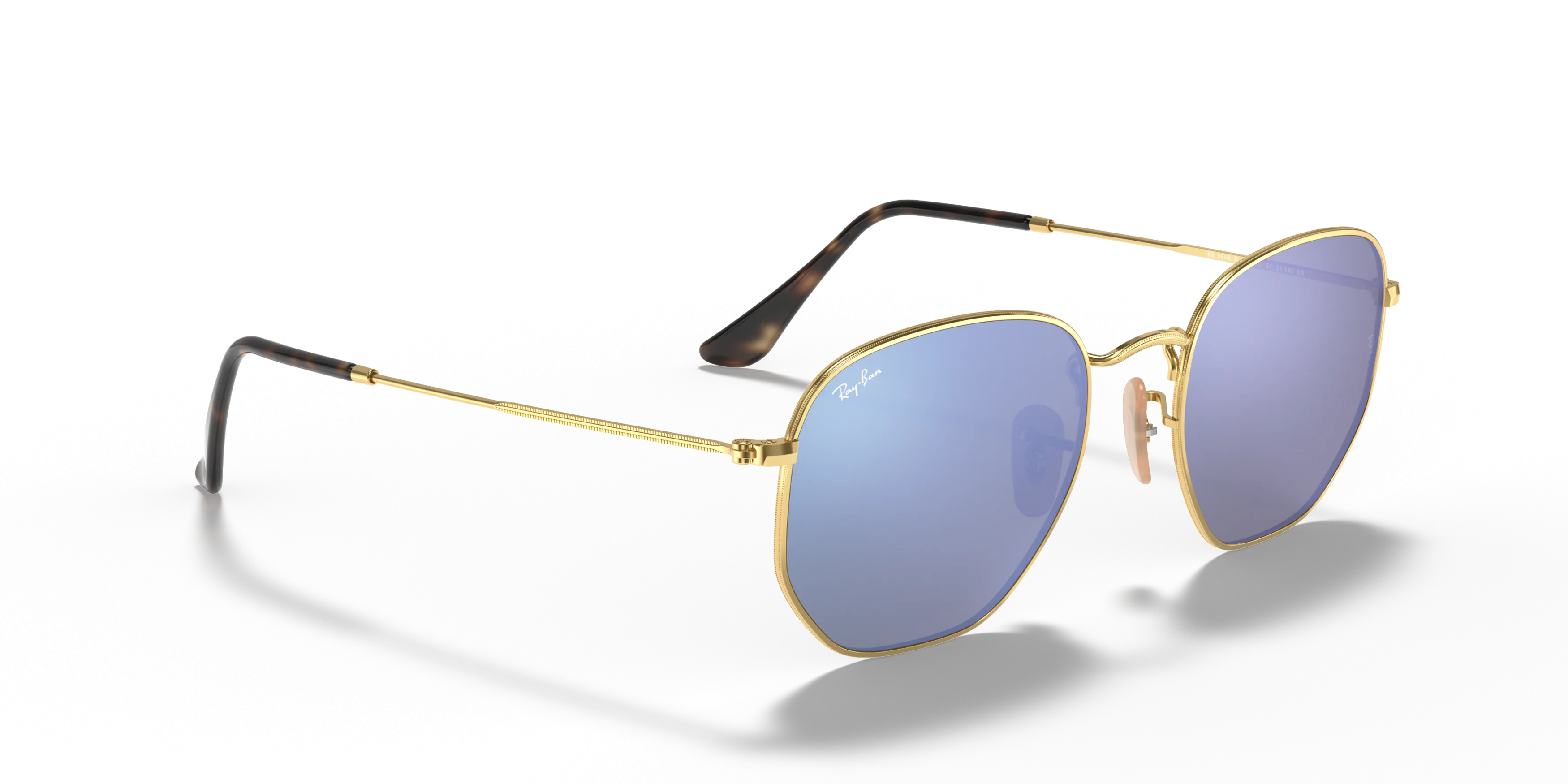 Ray-Ban Hexagonal Flat Lenses RB3548N 91233M zonnebril | Pearle