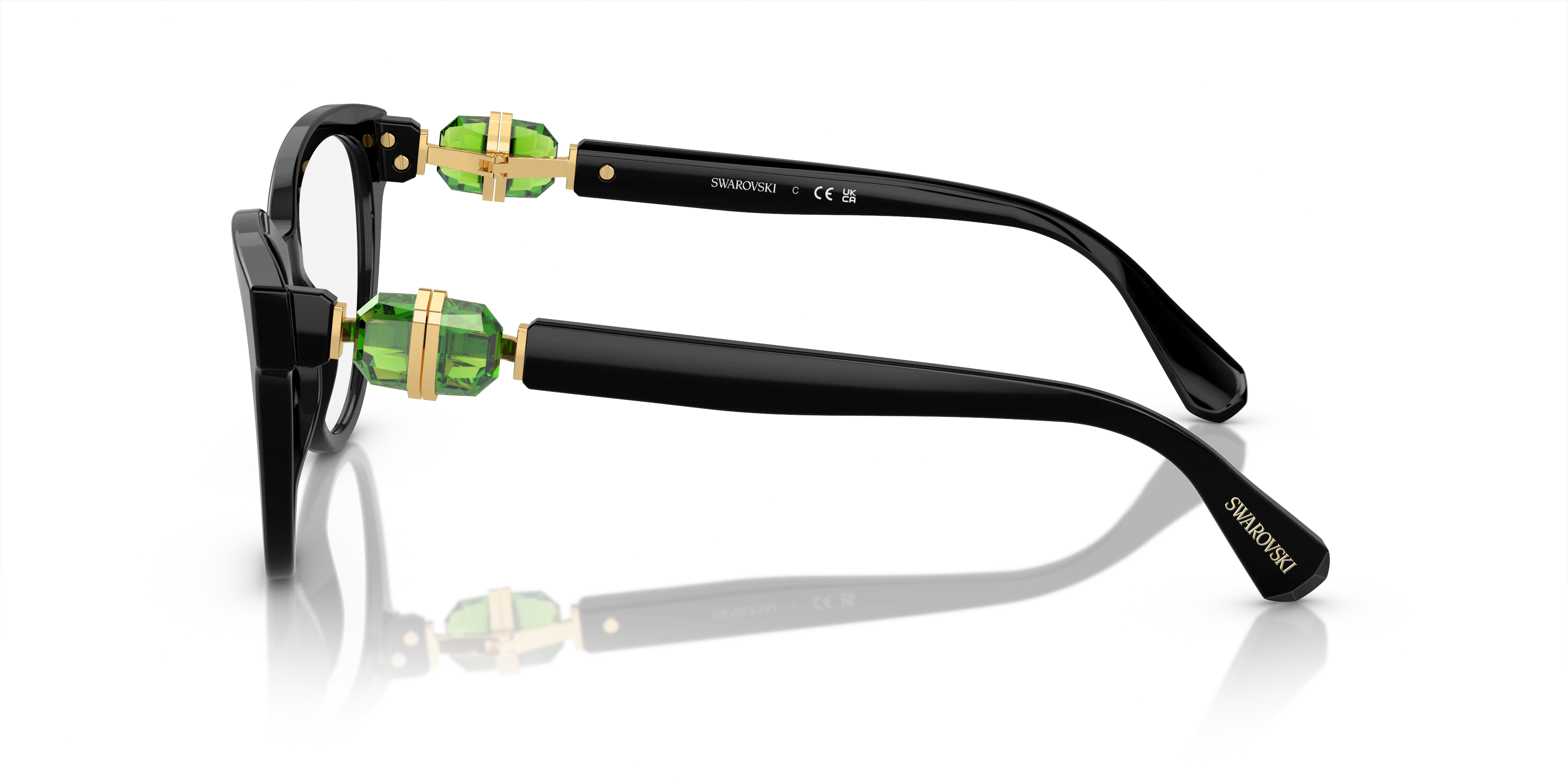Angle_Left02, Swarovski 0SK2004 1001 Glasögonbåge