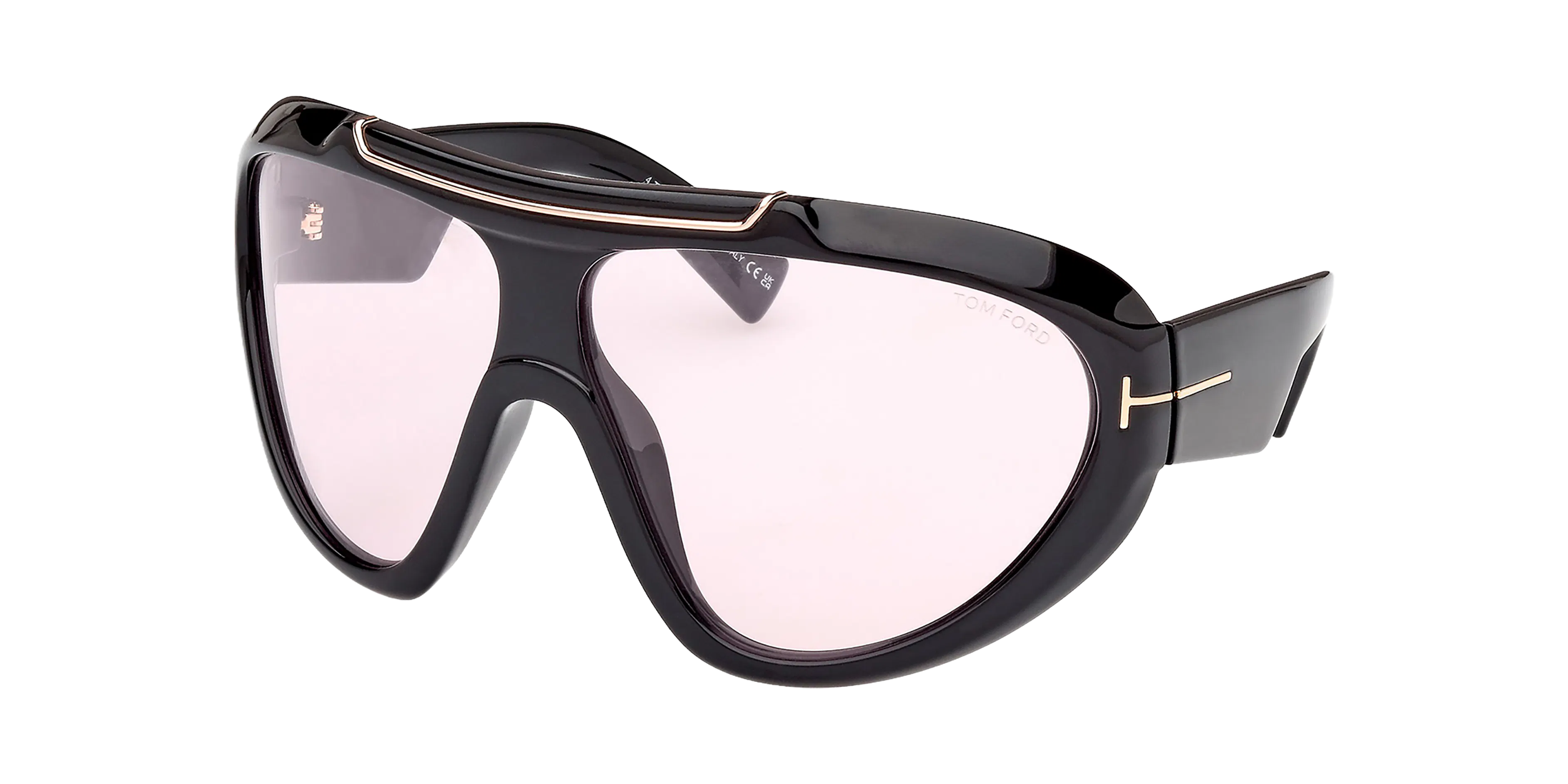 Tom Ford FT1094 Solbriller - Maske Sort