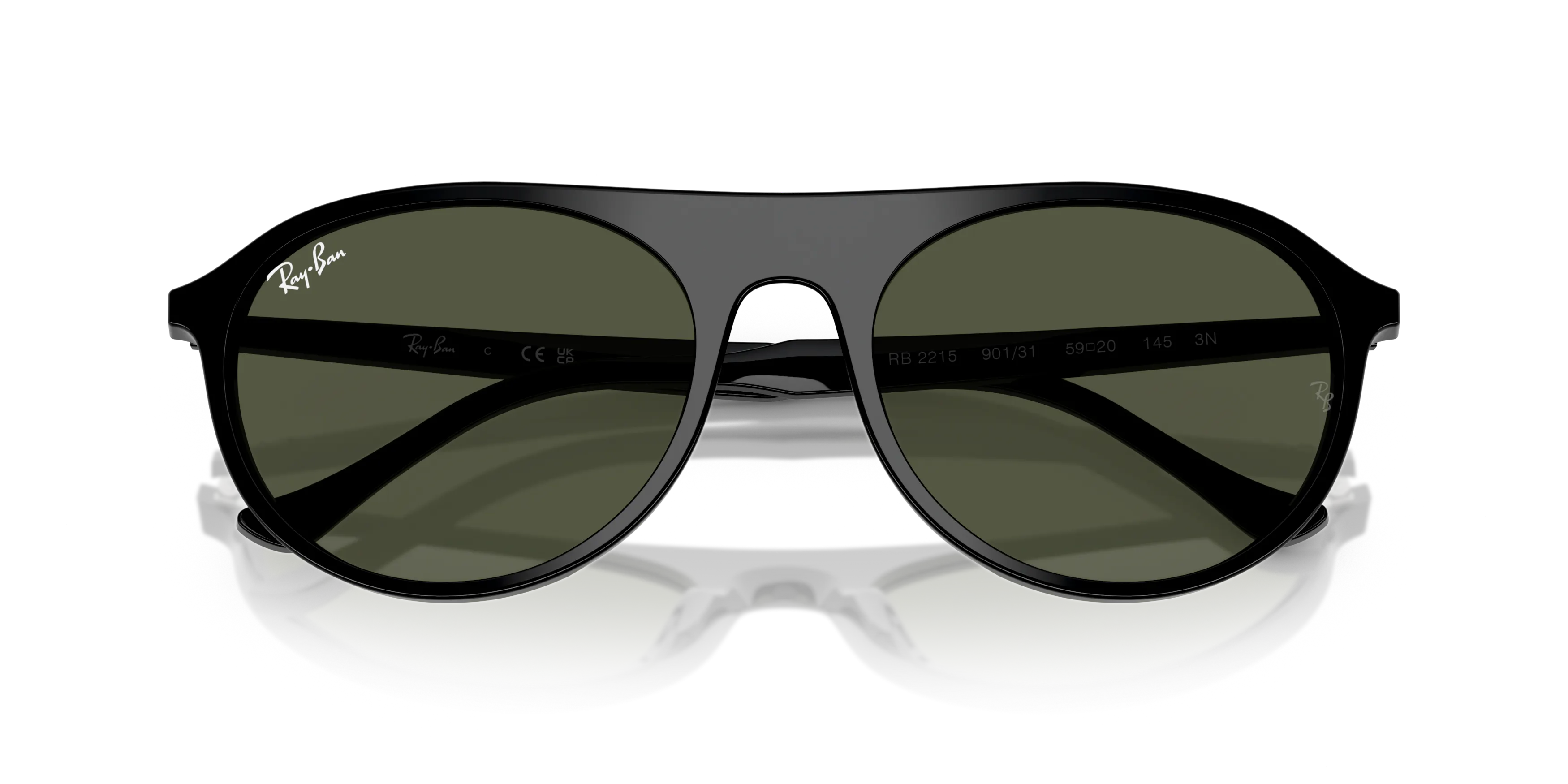 Folded, Ray-Ban RB2215 901/31