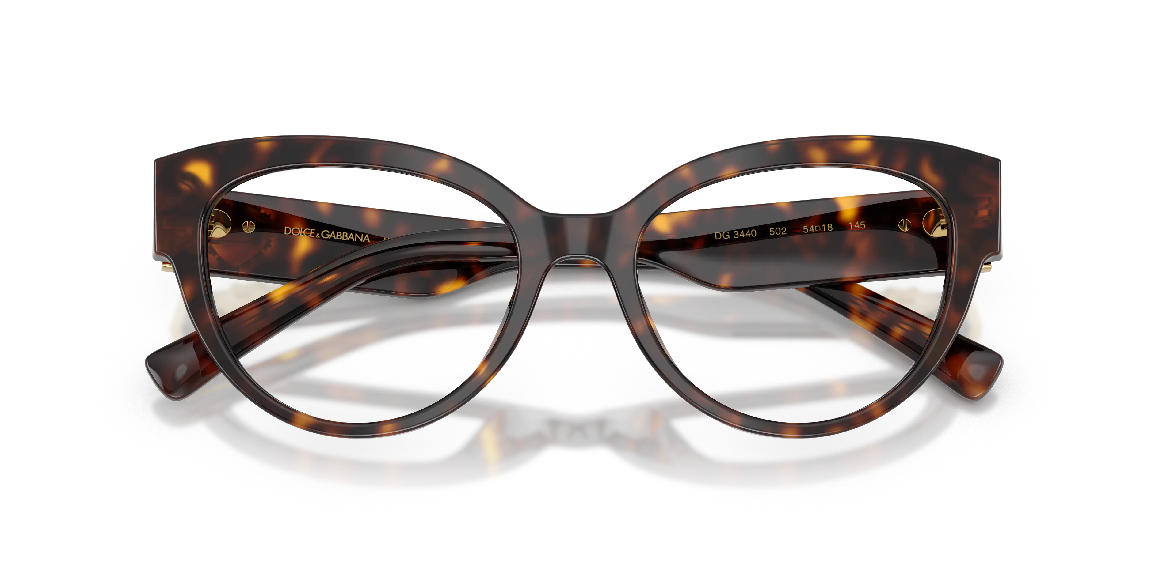 Folded, Dolce & Gabbana DG 3440 Glasses
