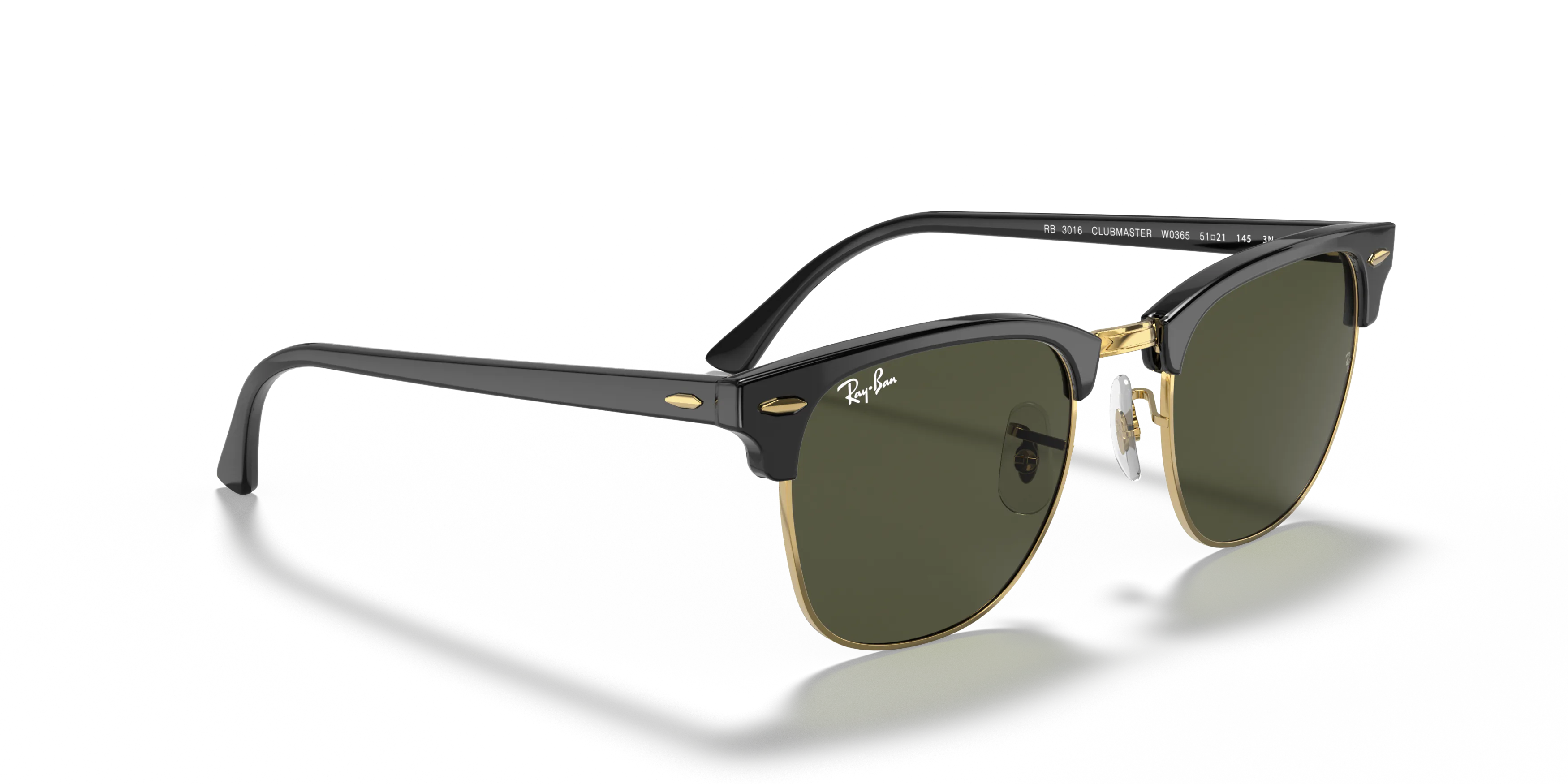 Angle_Right01, Ray-Ban Clubmaster RB3016 W0365