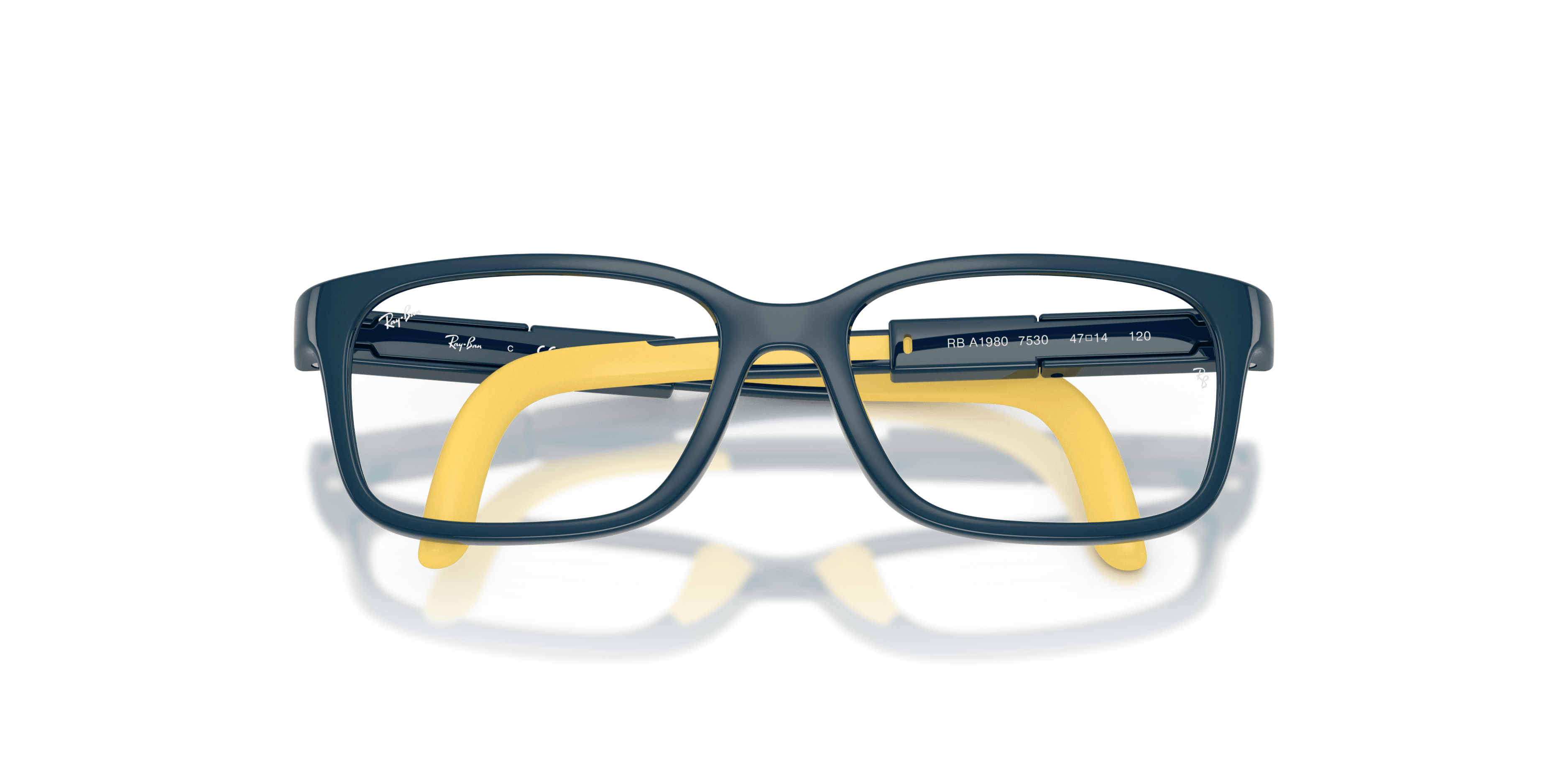 Folded, RAY-BAN RBA1980 RBa1980 Optics Kids Bio-Based 7530