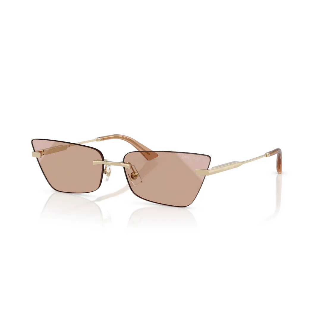 Jimmy Choo 0JC4012 Solbriller - Katteøjne Guld