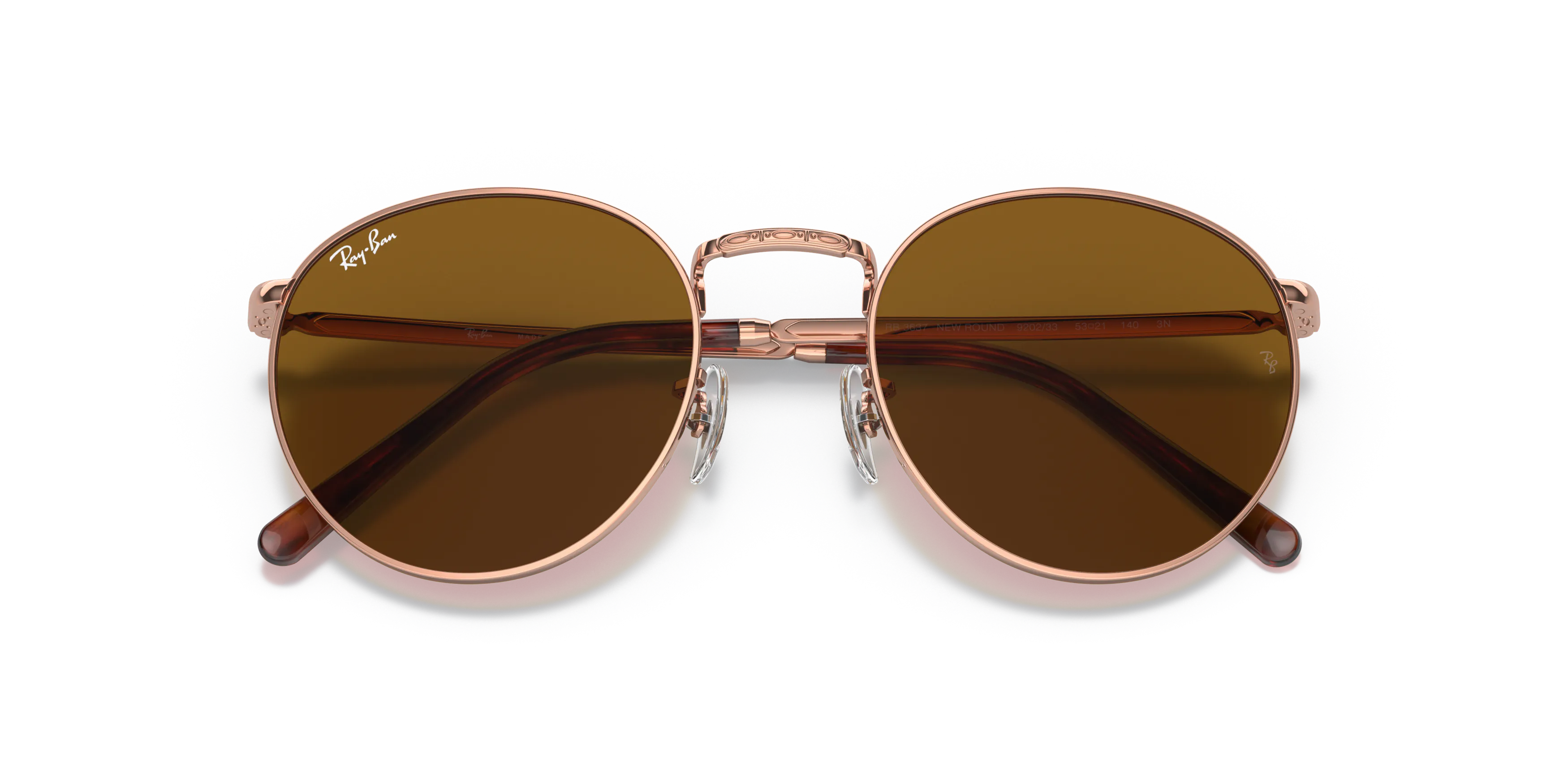Folded, Ray-Ban New Round RB3637 920233