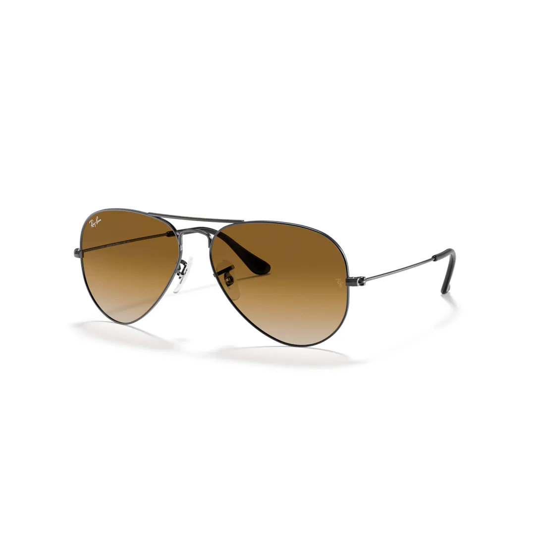 Ray-Ban Aviator Gradient 0RB3025 Solbriller - Pilot Brun