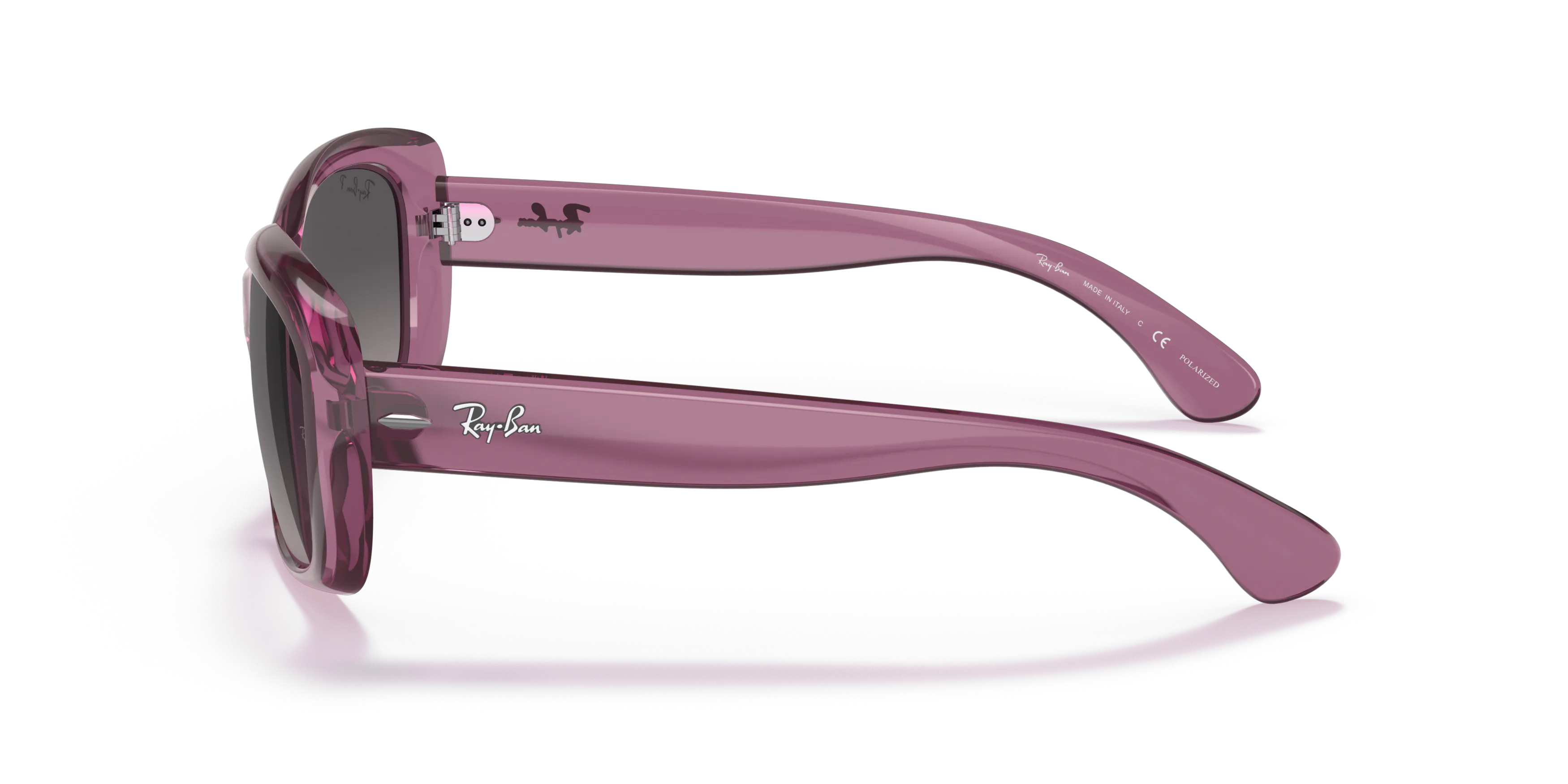 Angle_Left02, Ray-Ban Jackie Ohh Transparent RB4101 6591M3