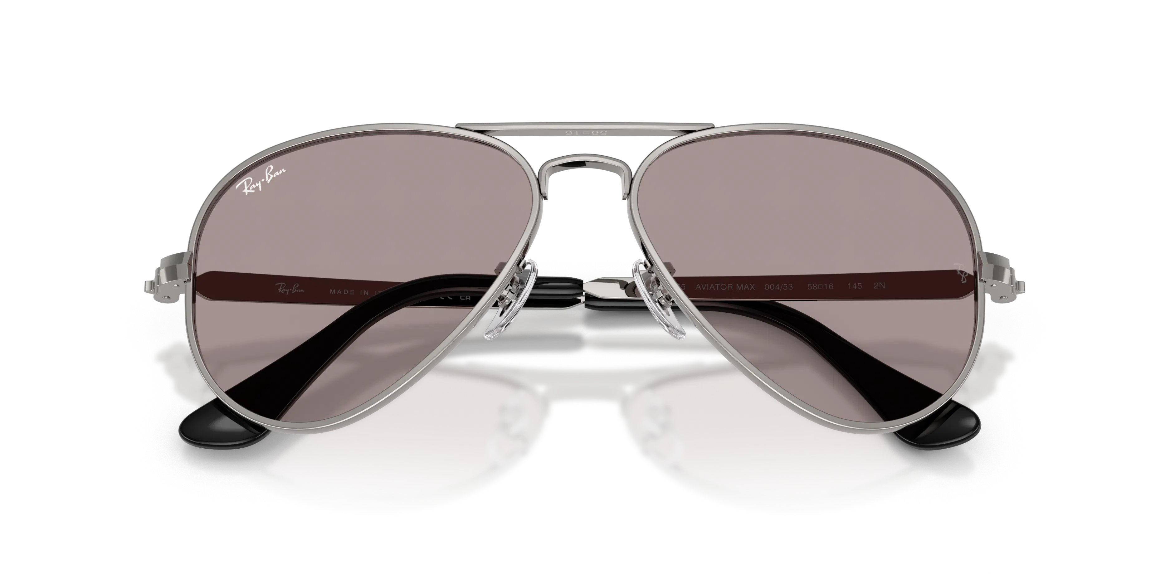 Folded, RAY-BAN RB3925 Aviator Max 004/53