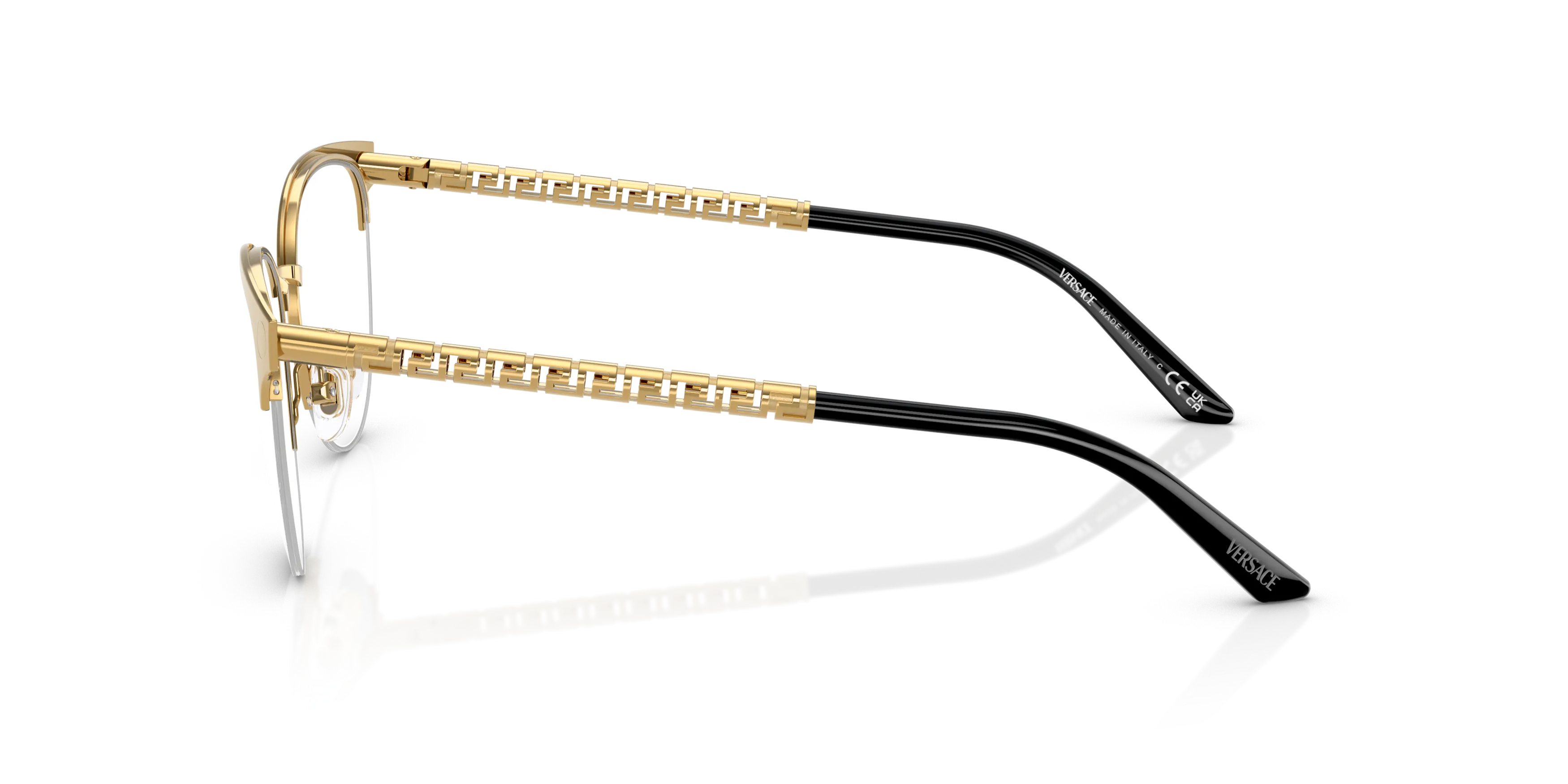 Angle_Left02, Versace 0VE1297 1002 Briller