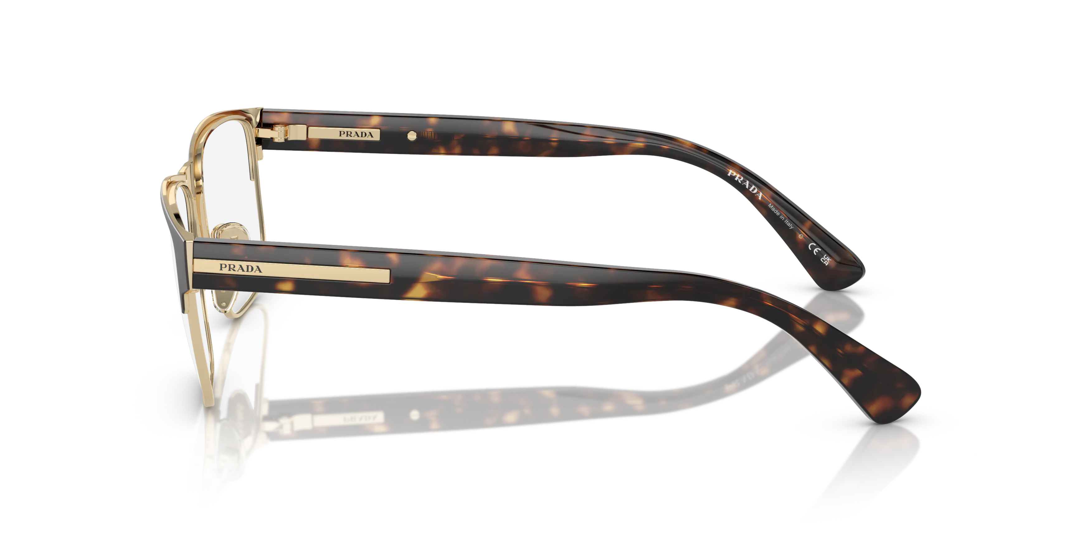 Angle_Left02, Prada 0PR57ZV 01U1O1 Glasögonbåge