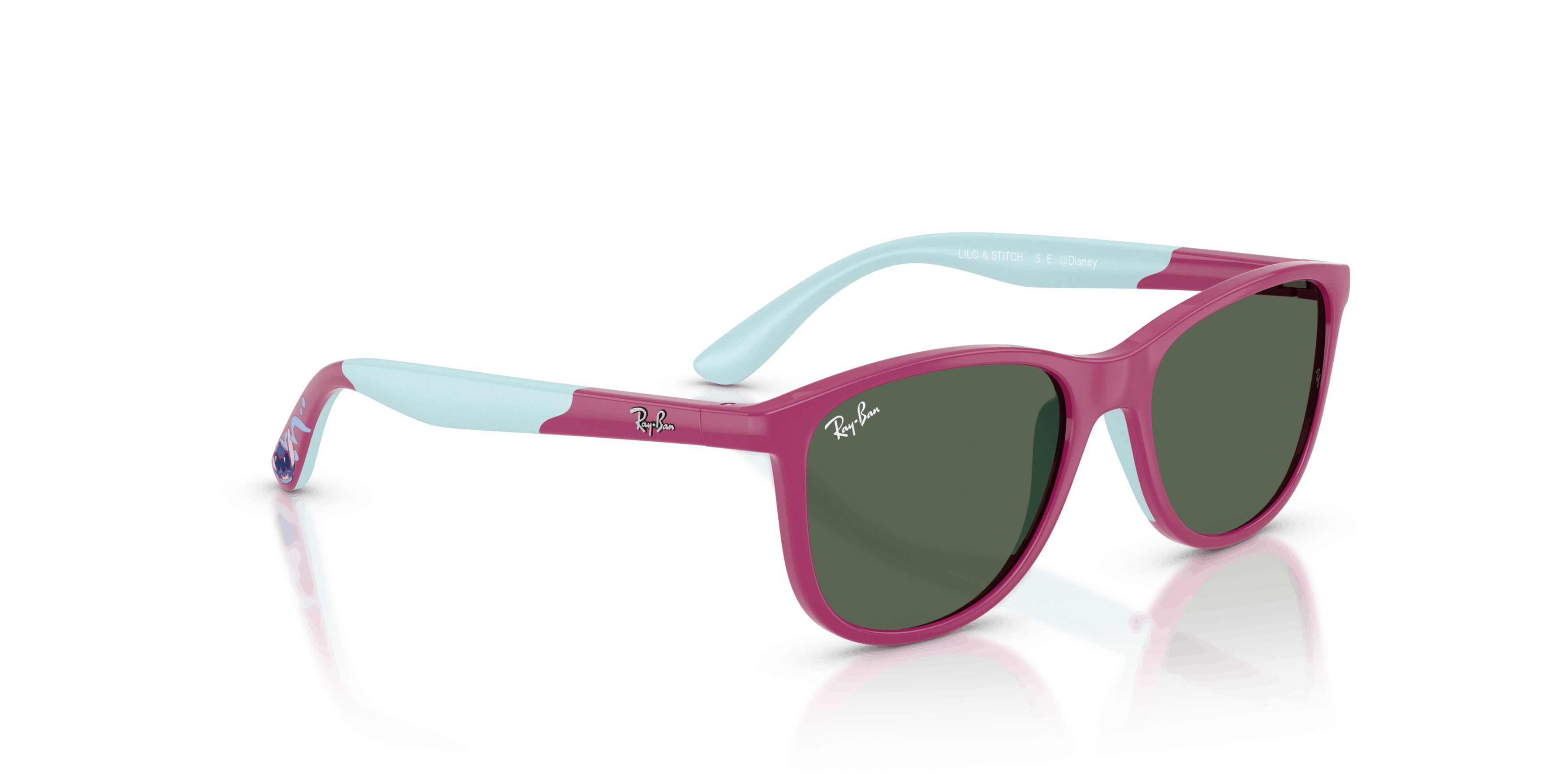 Angle_Right01, Ray-Ban Disney Lilo & Stitch RJ 9077S Children's Sunglasses
