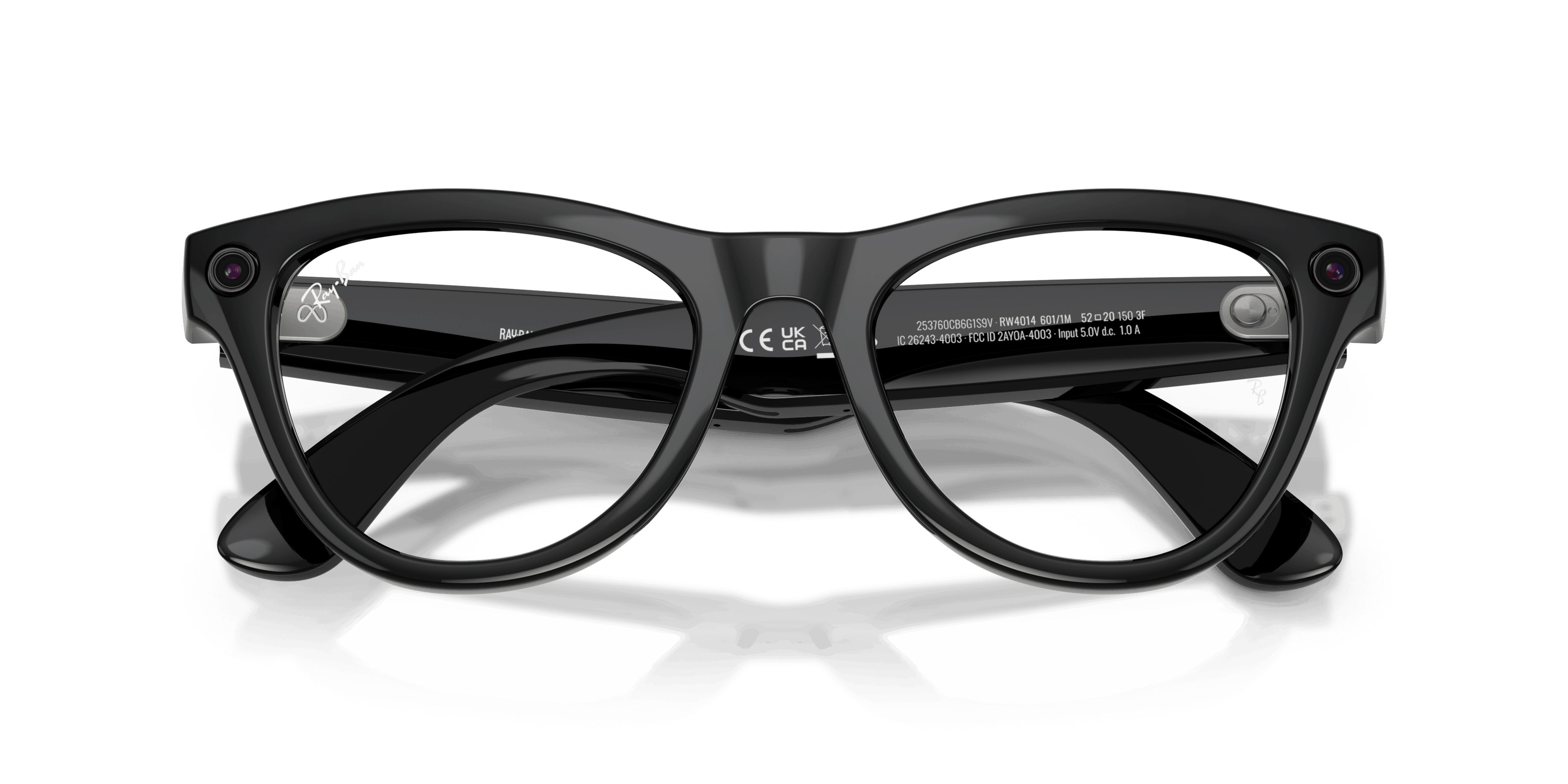 Folded, Ray-Ban Meta Skyler (Gen 2) RW 4014 with Transitions® lenses