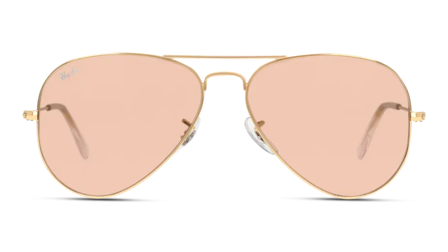 Front, Ray-Ban AVIATOR RB3025 001/3E