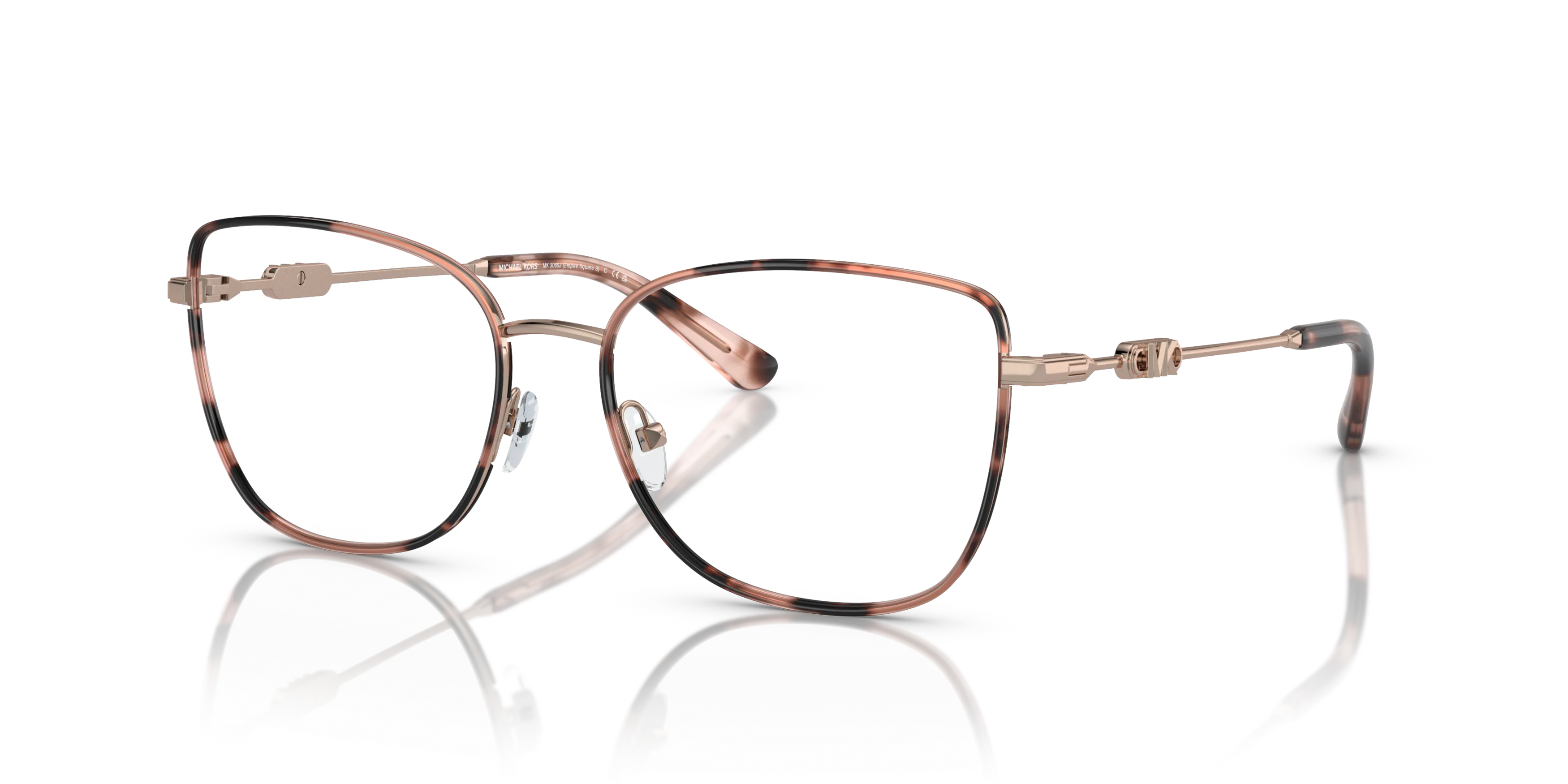 Angle_Left01, Michael Kors EmpirepSquare 3 0MK3065J 1108 Glasögonbåge