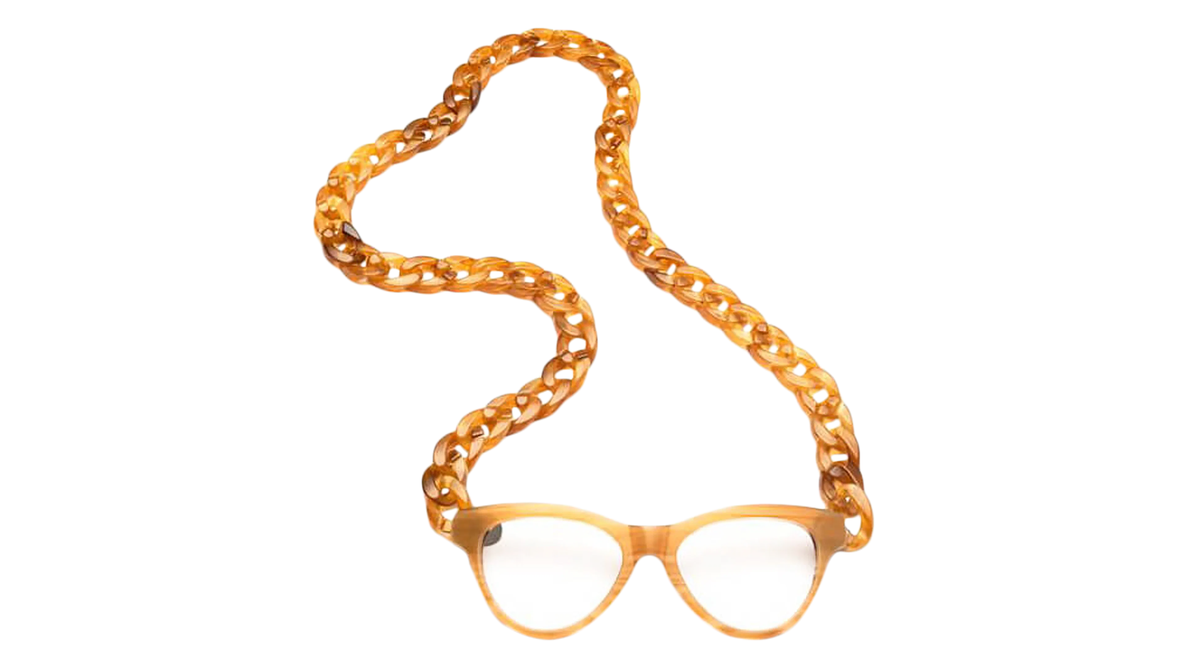 Front, CotiVision Joen - Honey (+1.50) Necklace Reading Glasses