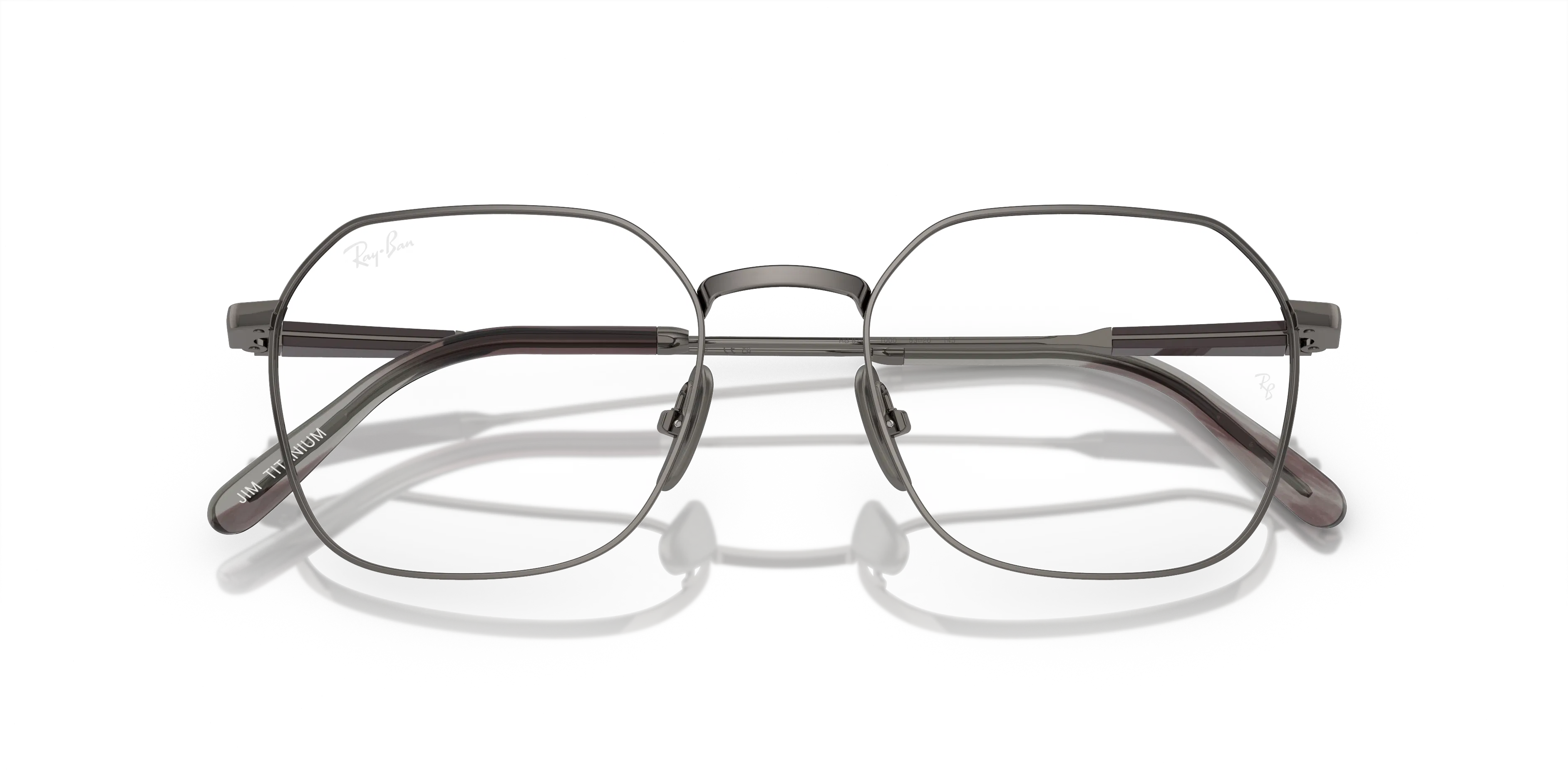 Folded, RAY-BAN Jim Titanium Optics RX8794 1000